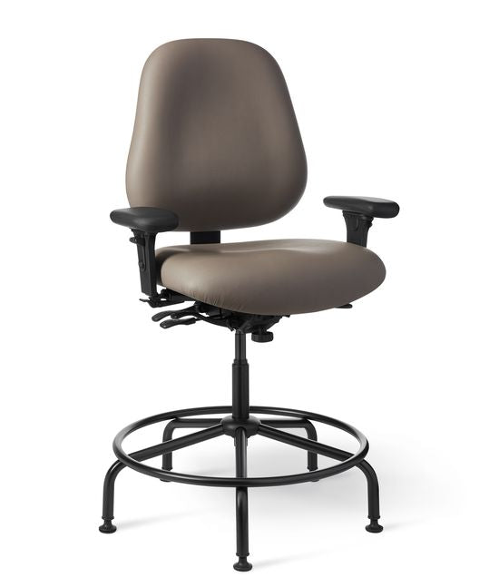OM Seating - MX85IU-2 - Office Master Maxwell Heavy Duty Big Build Stool