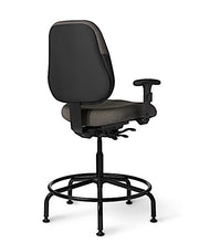 Load image into Gallery viewer, OfficeMaster Chairs - MX85PD-3 - Office Master Maxwell Police Department Heavy Duty Big Build Stool
