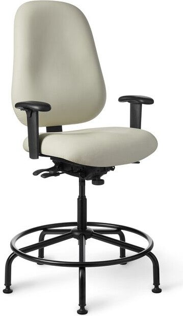 OM Seating - MX87IU-2 - Office Master Maxwell Intensive Use Big Build Stool
