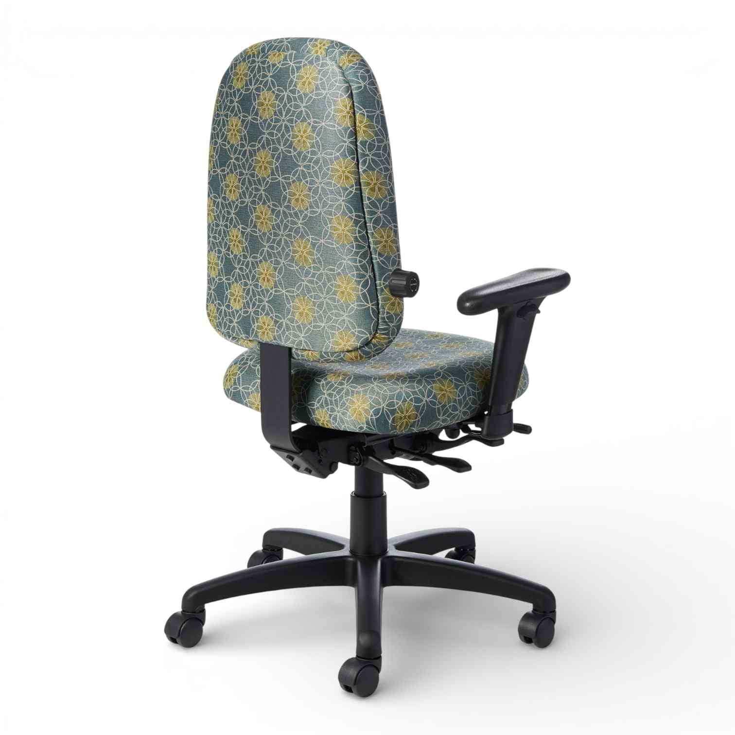 OM Seating - 7780-3 - Office Master Paramount Medium Build Ergonomic Office Chair With Lumbar Support