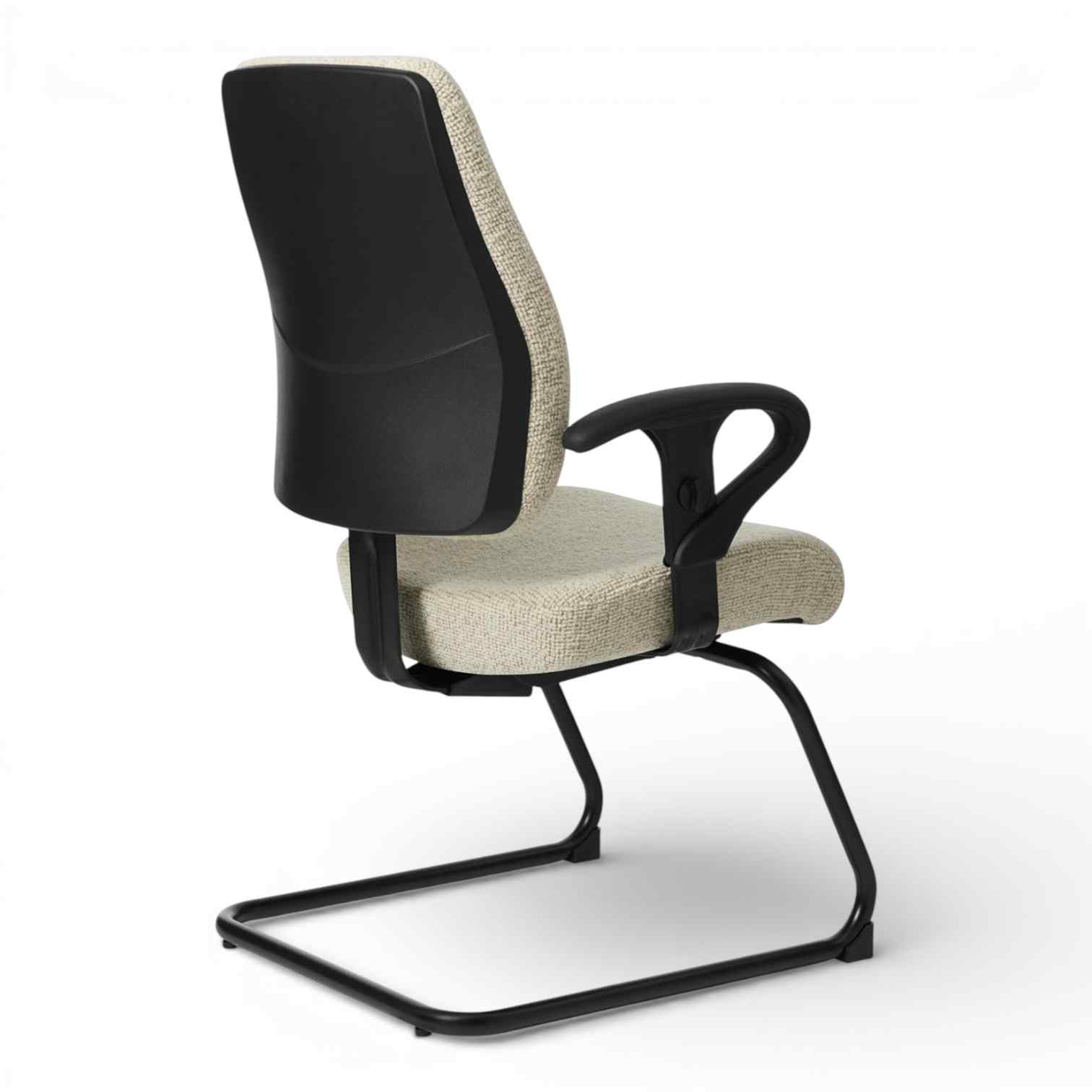 OM Seating - AF411S-3 - Office Master Affirm Cushioned High Back Ergonomic Side Chair