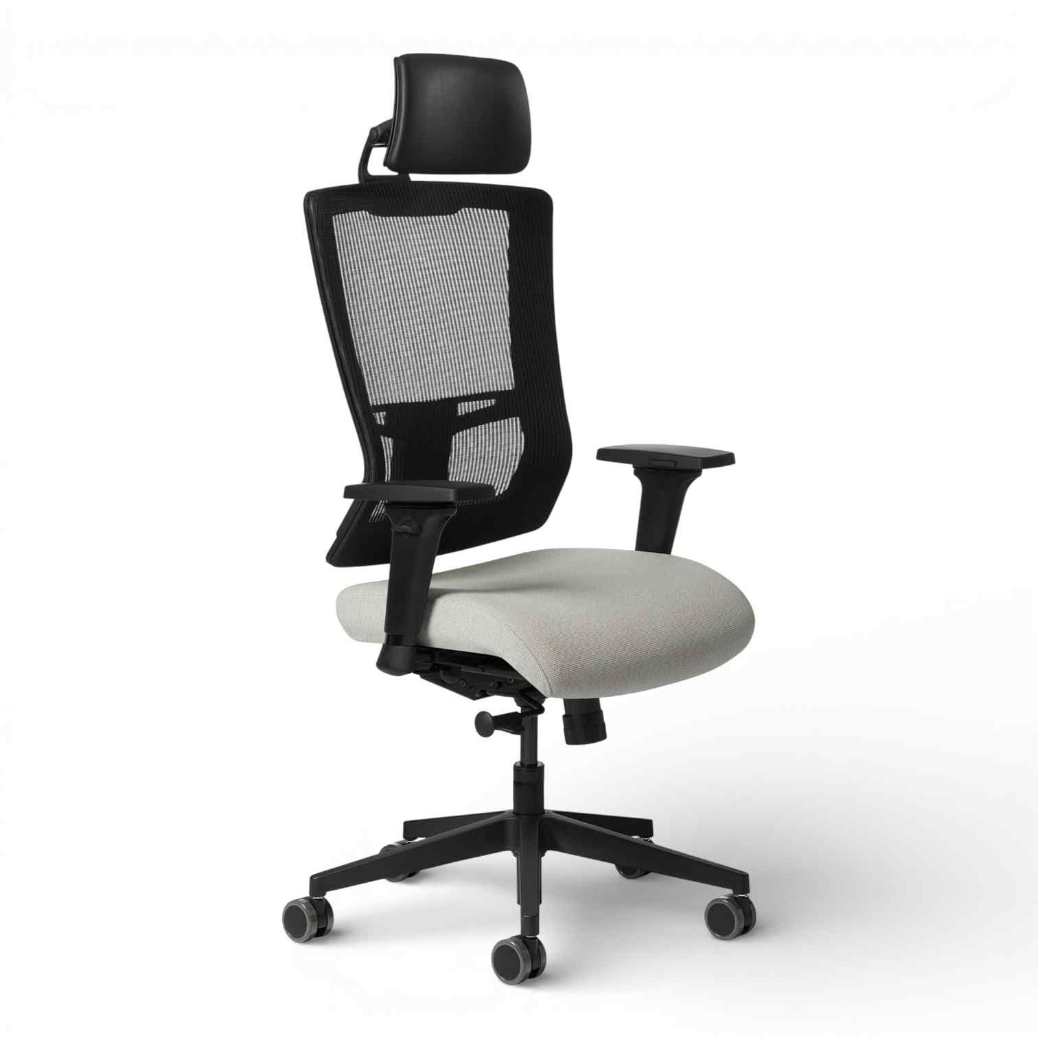OM Seating - AF509-4 - Office Master Affirm Simple High Back Ergonomic Chair with Headrest