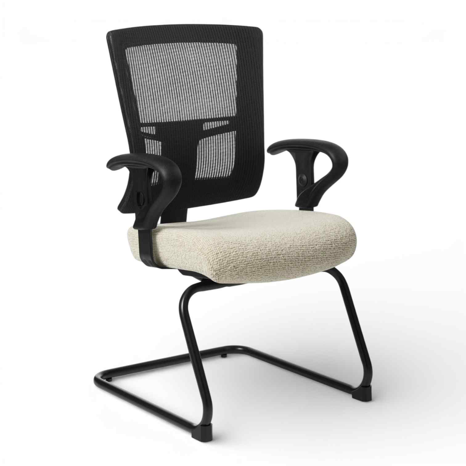 OM Seating - AF511S-2 - Office Master Affirm Ergonomic Office Guest Chair Optional Arms
