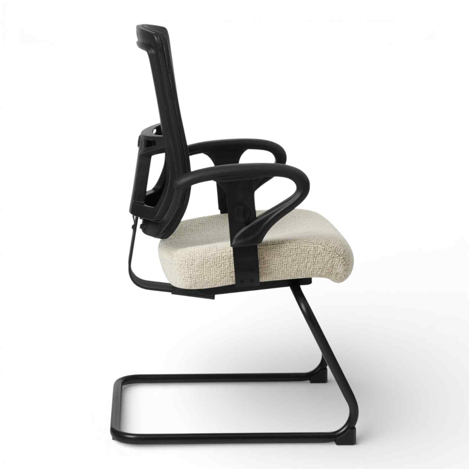 OM Seating - AF511S-3 - Office Master Affirm Ergonomic Office Guest Chair Optional Arms