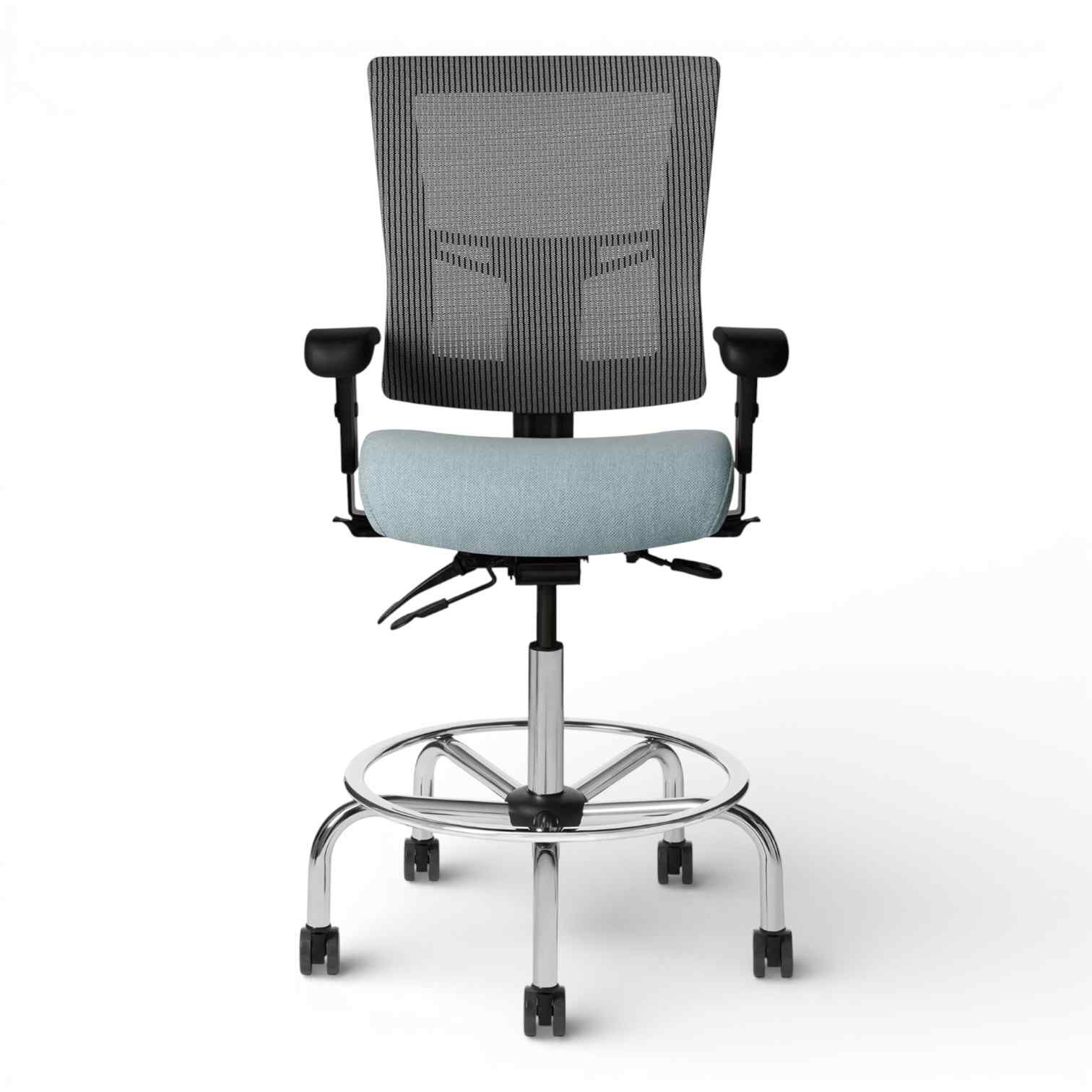 OM Seating - AF513 - Office Master Affirm Armless Ergonomic Stool
