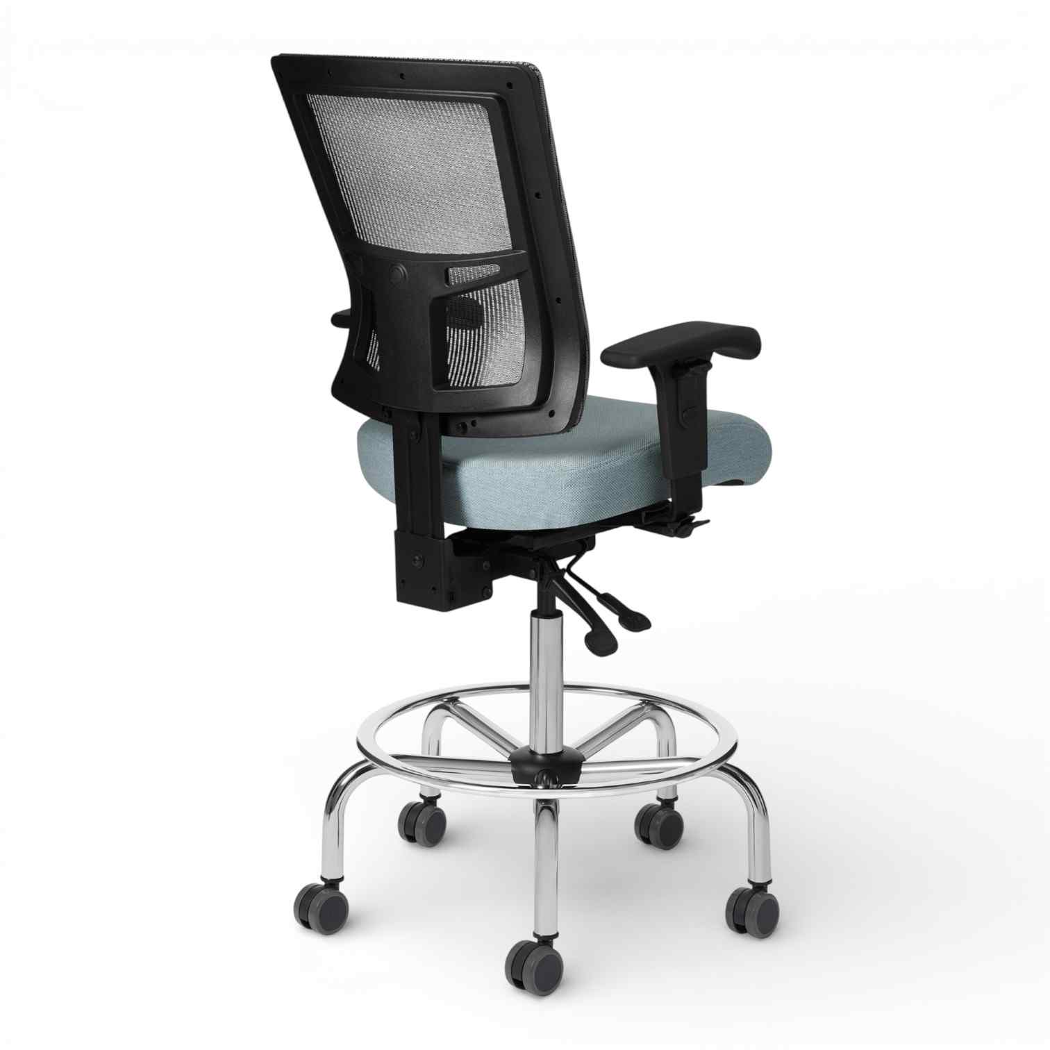 OM Seating - AF513-3 - Office Master Affirm Armless Ergonomic Stool