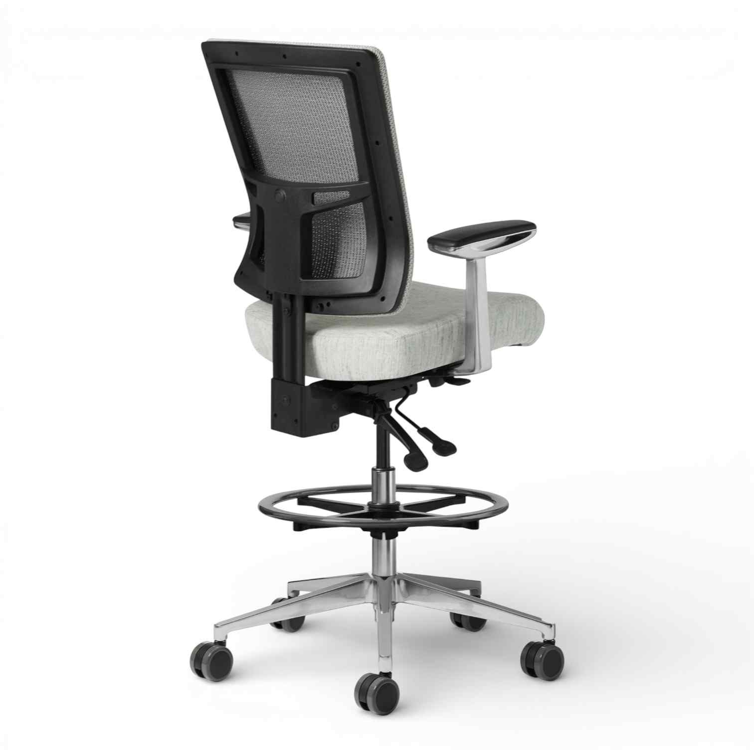 OM Seating - AF515-3 - Office Master Affirm Armless Ergonomic Stool