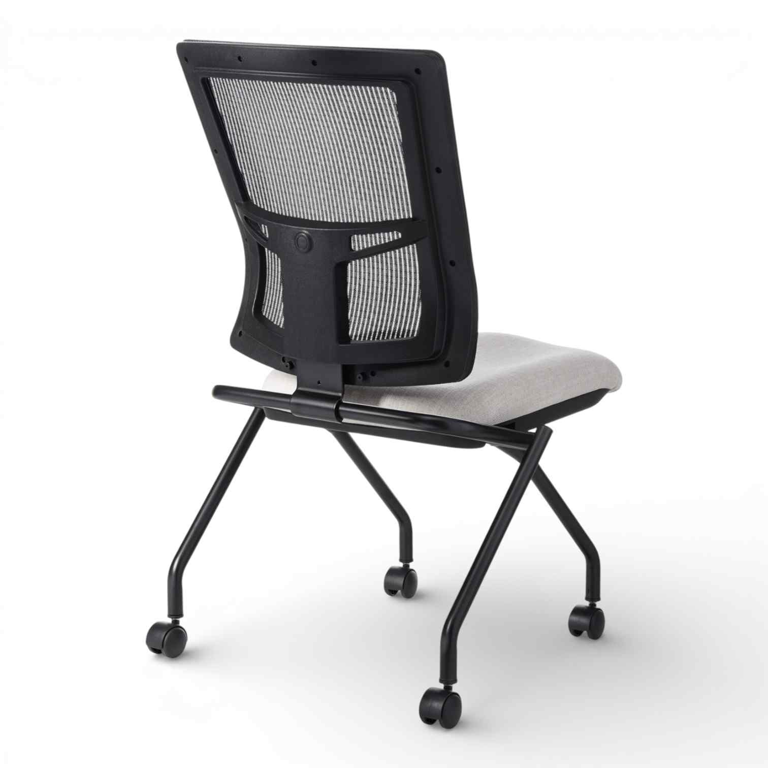 OM Seating - AF571N-3 - Office Master Affirm Mid Back Ergonomic Office Guest Chair Armless