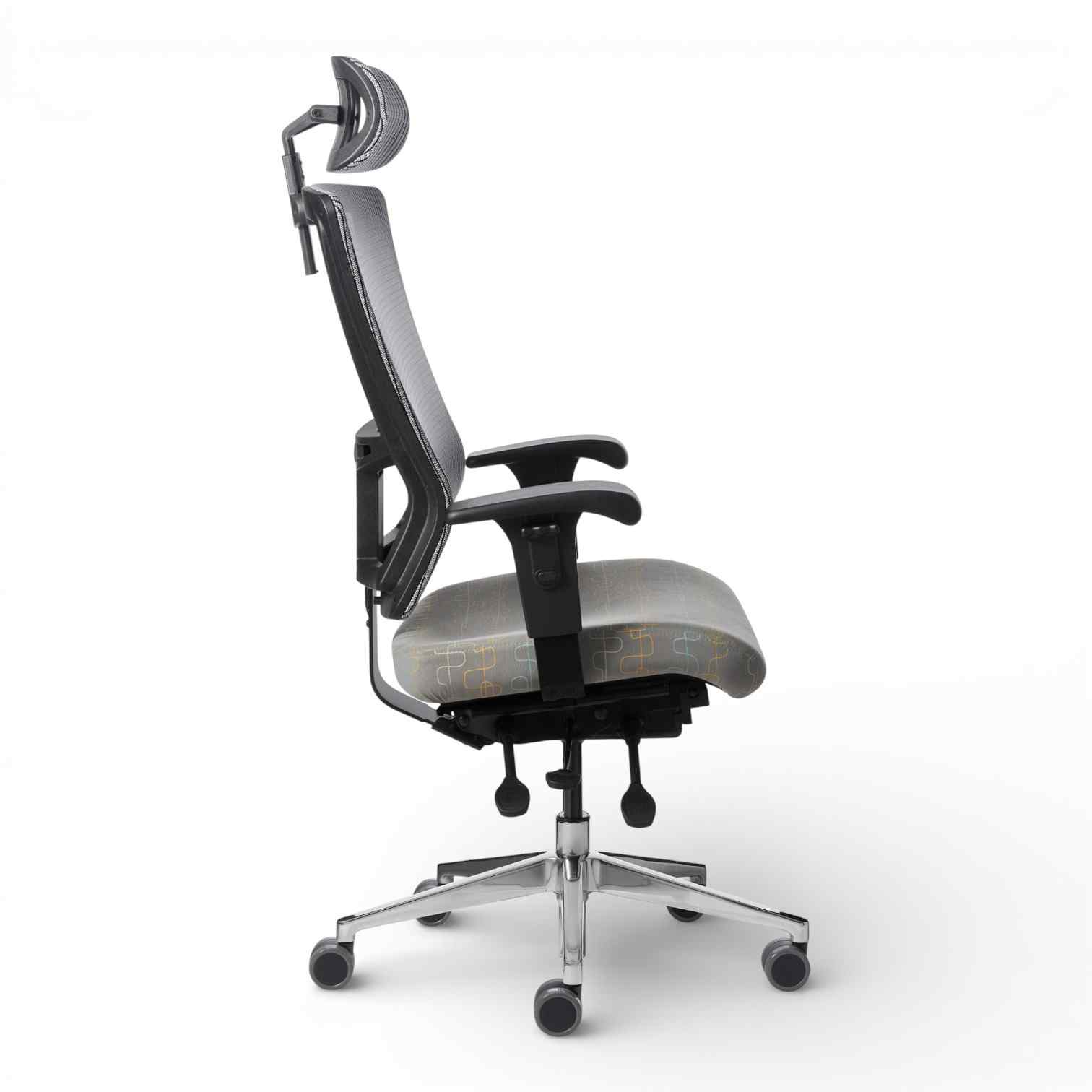 OM Seating - AF579-3 - Office Master Affirm Simple Task High Back Ergonomic Chair with Headrest