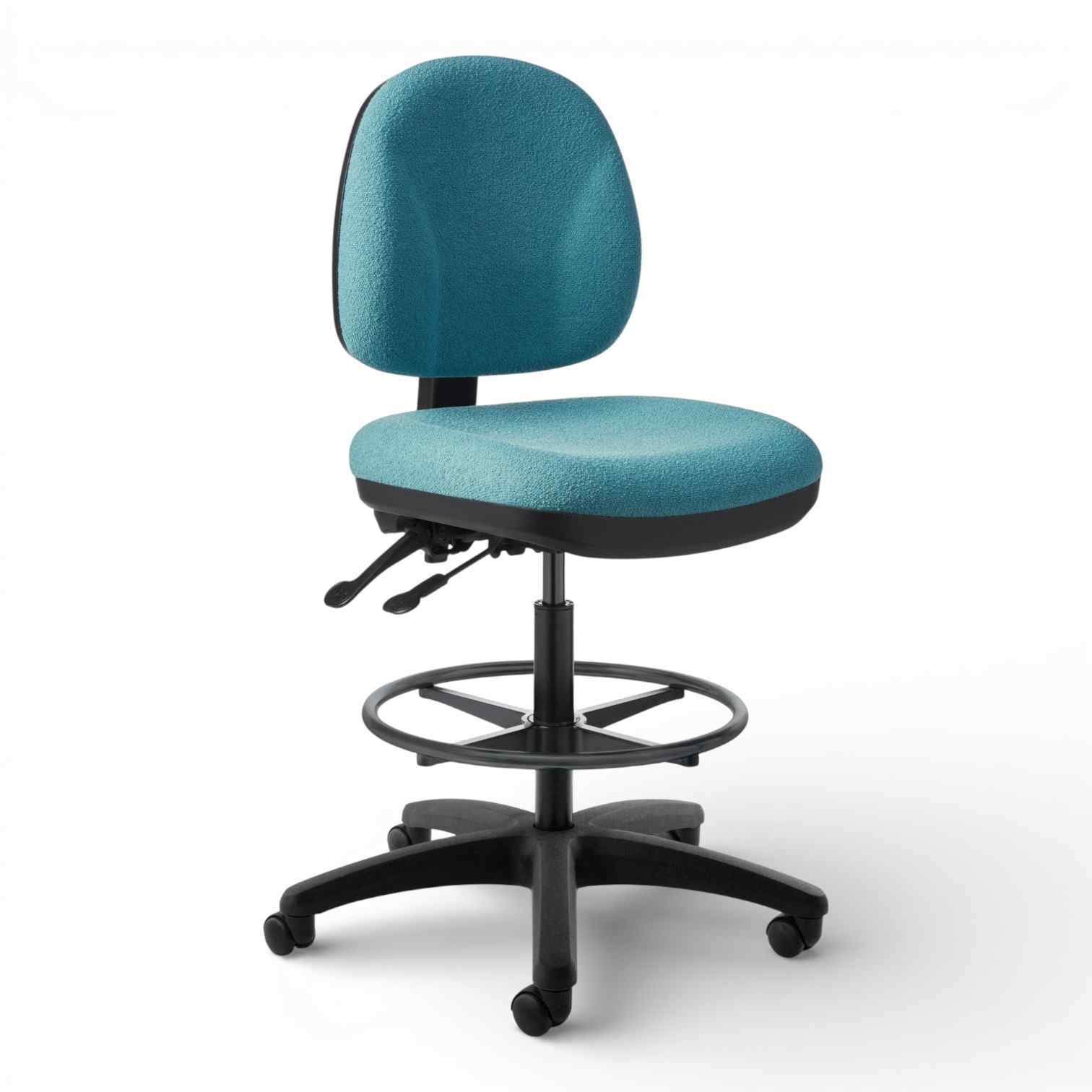 OM Seating - BC45-2 - Office Master Tilting Budget High Stool with Footring