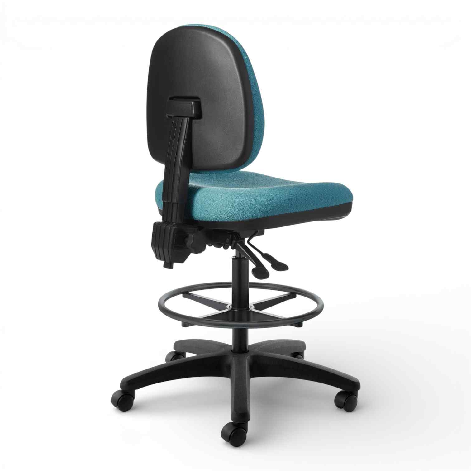 OM Seating - BC45-3 - Office Master Tilting Budget High Stool with Footring