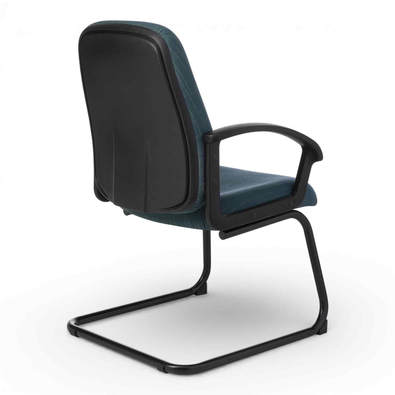 OM Seating - BC86S-3 - Office Master Cantilever Sled Base Budget Side/Guest Office Chair with Loop Arms