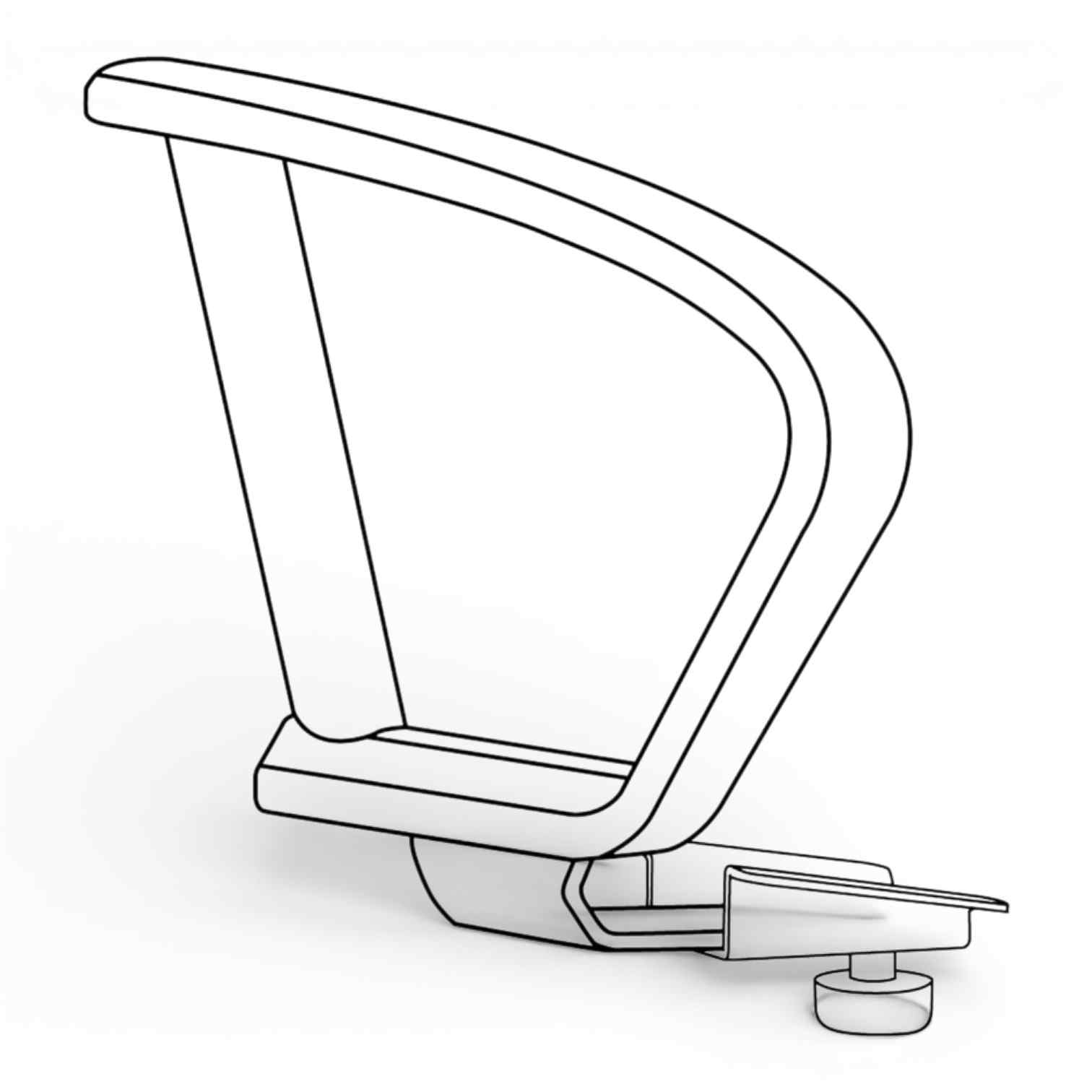 OM Seating - BR2 - Office Master Adjustable Arms For BC Chairs