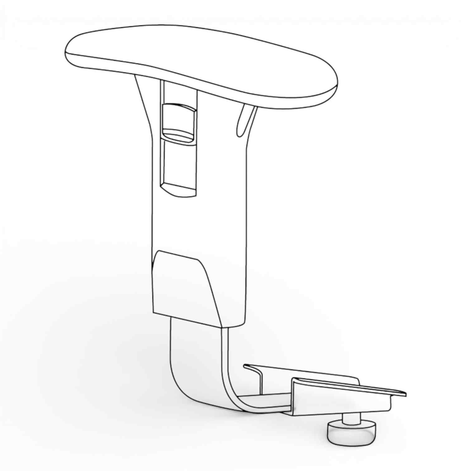 OM Seating - BR5 - Office Master Adjustable Arms For BC Chairs