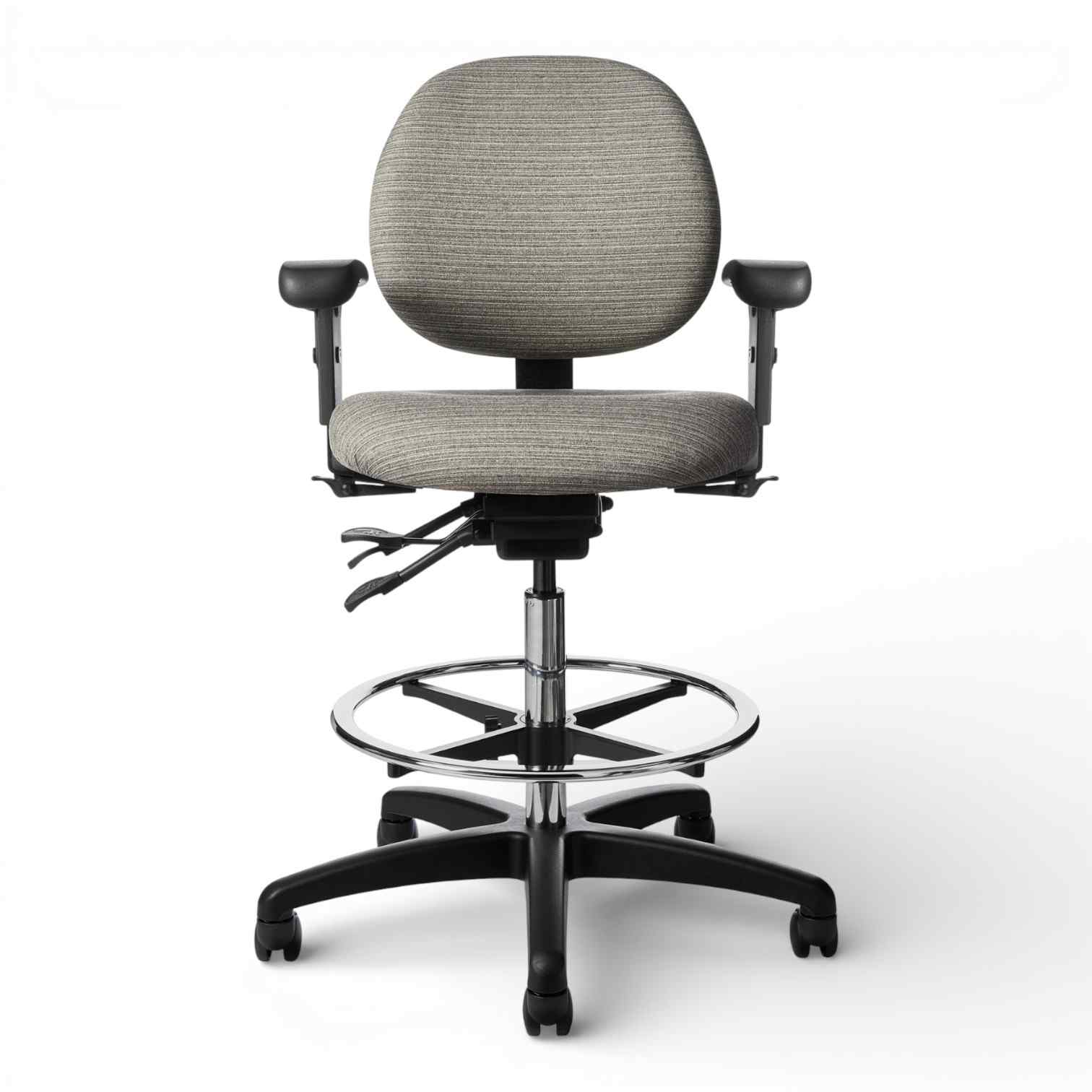 OM Seating - CL45EZ - Office Master Classic Health Care Drafting Chair with Footring
