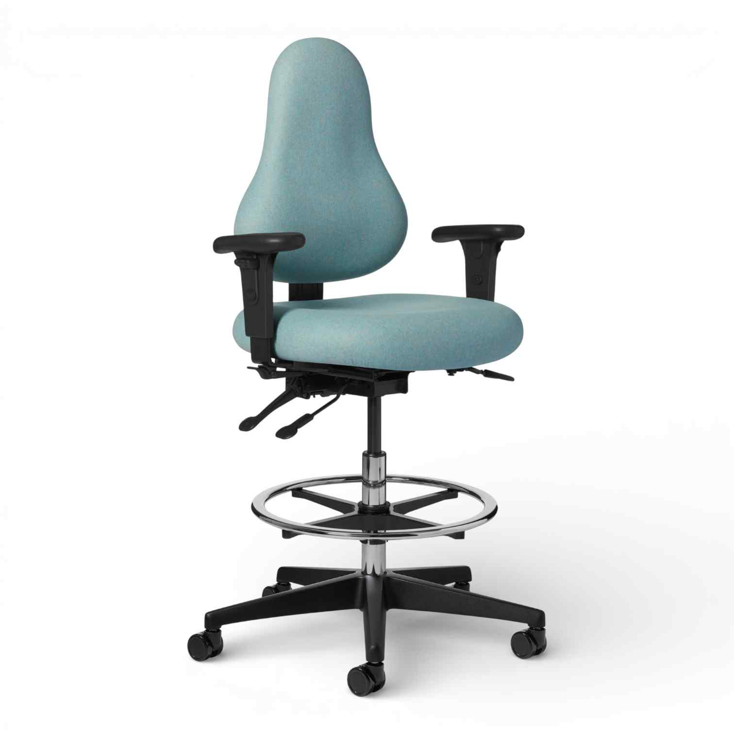 OM Seating - DB54-2 - Office Master Discovery Back Adjustable Stool