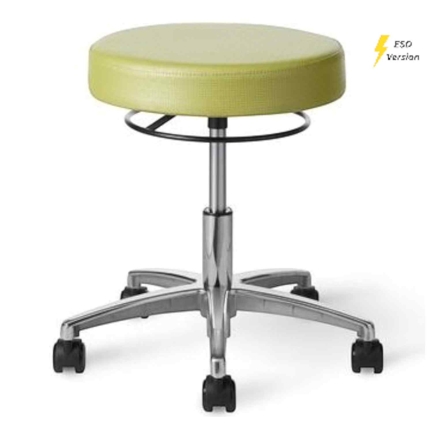 OM Seating - EF12 - Office Master Electrostatic Discharge ESD Healthcare Low Stool (Fabric)