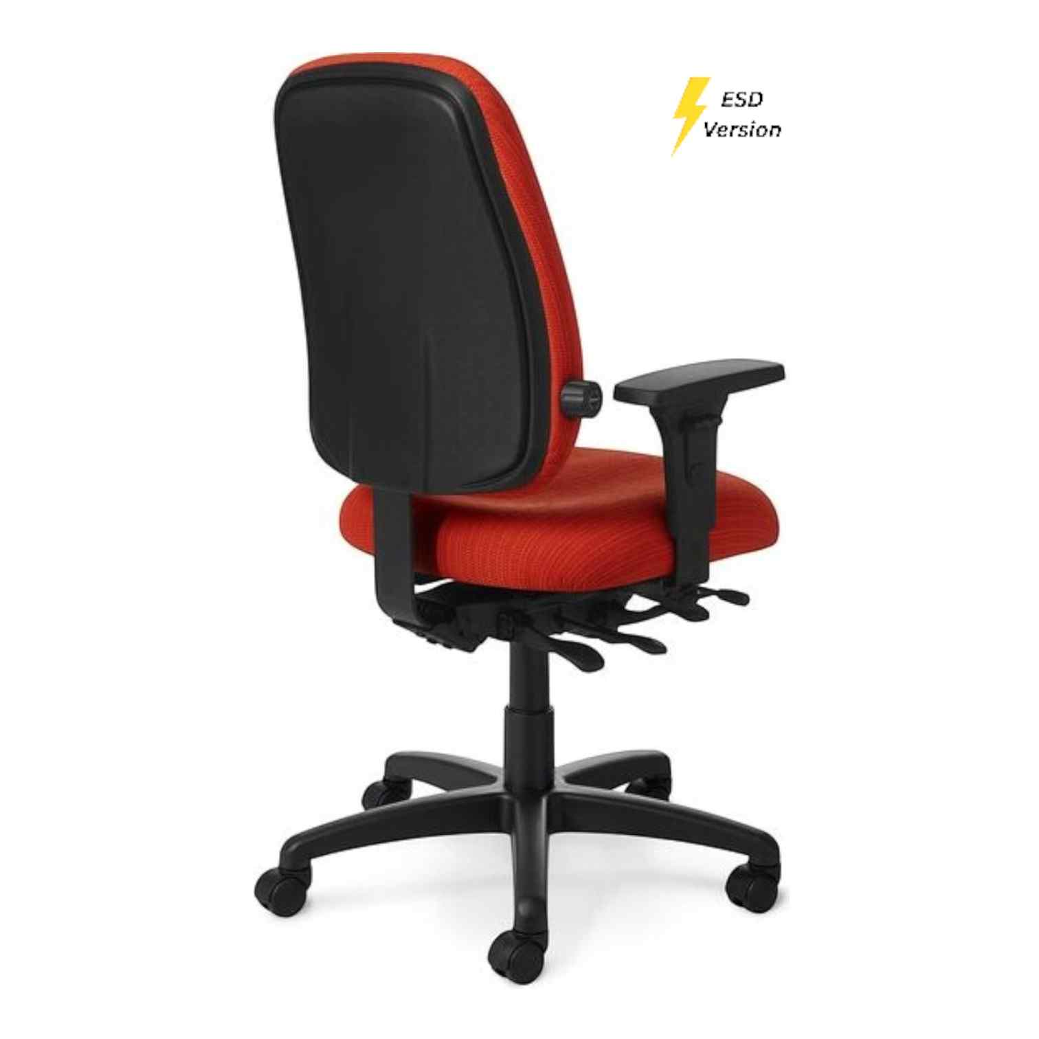 OM Seating - EF78-3 - Office Master Electrostatic Discharge ESD High Back Ergonomic Chair (Fabric)
