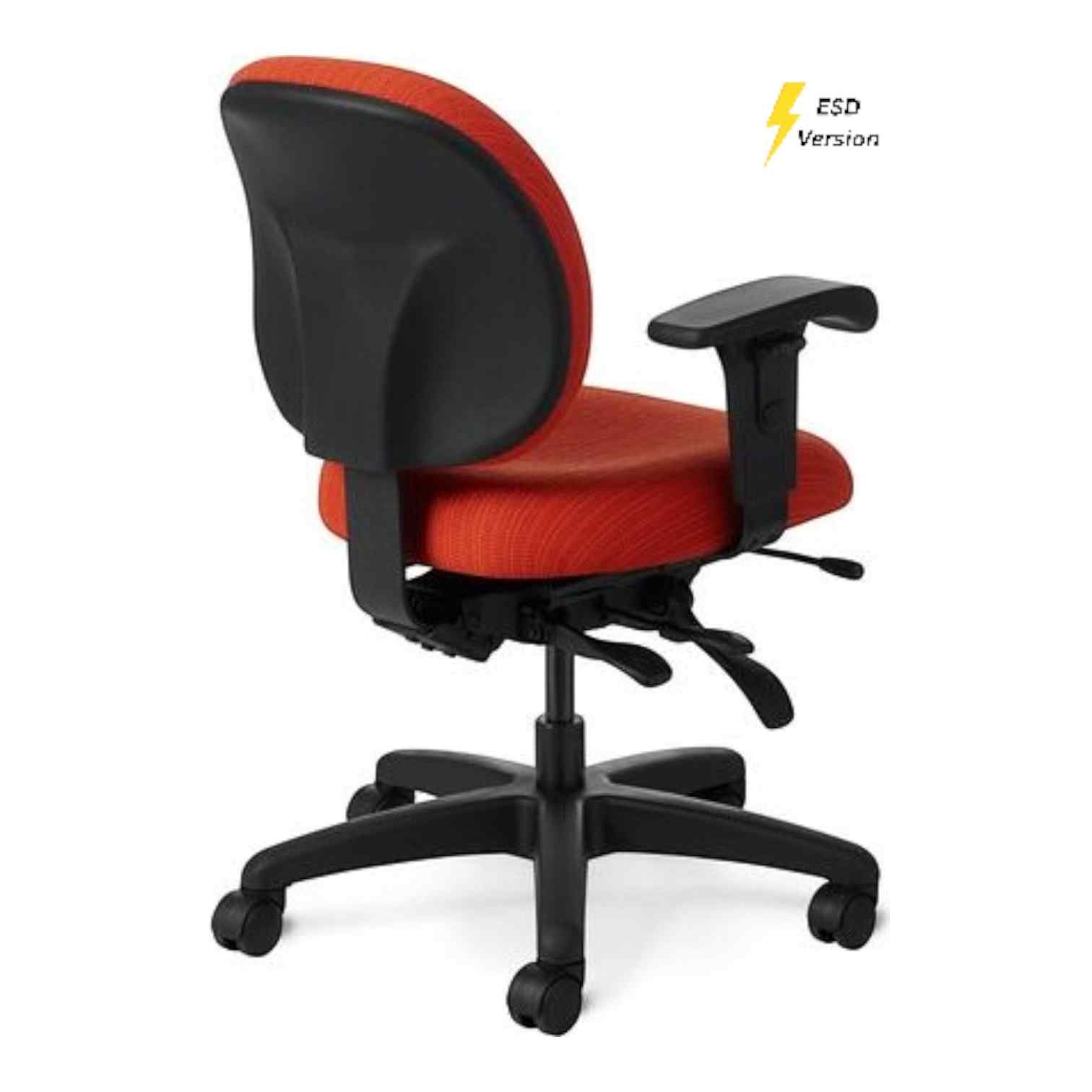 OM Seating - EV62-3 - Office Master Electrostatic Discharge ESD Multi Function Ergonomic Chair (Vinyl)