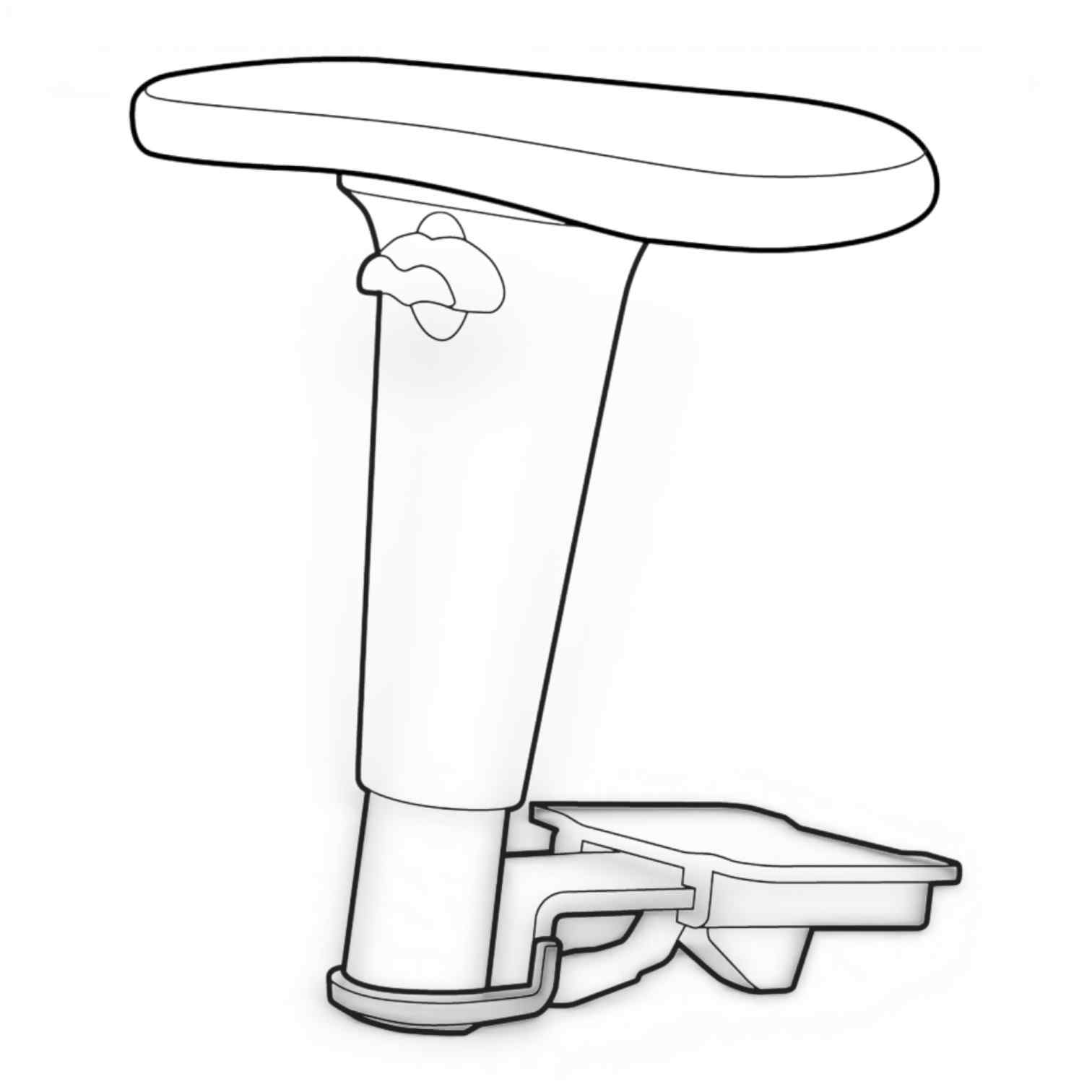 OM Seating - JR39M - Office Master Adjustable Arms