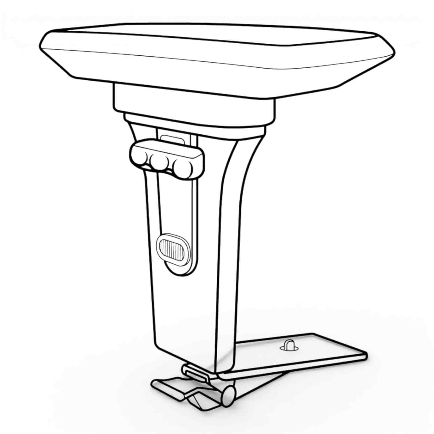OM Seating - KR100-45 - Office Master Adjustable Arms
