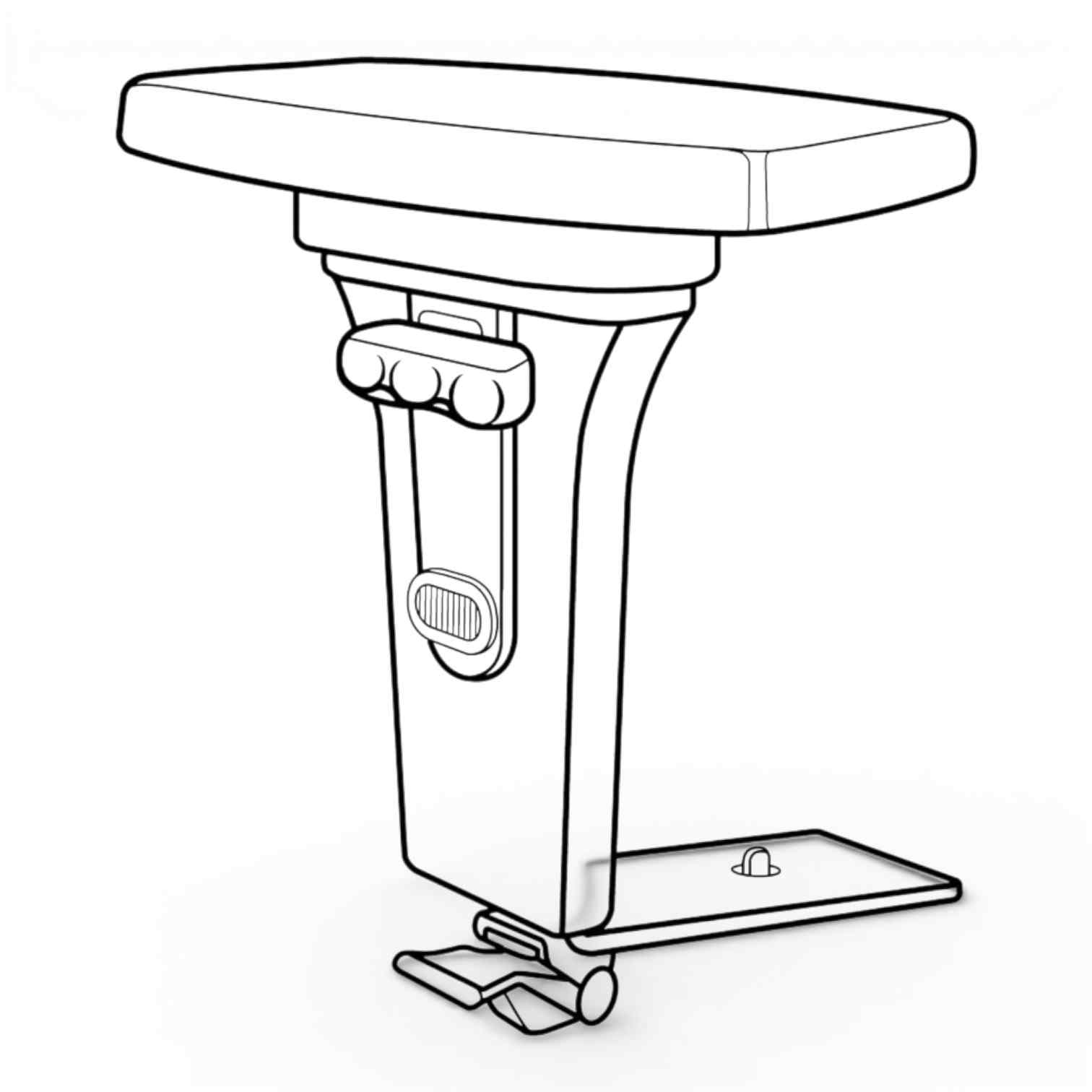 OM Seating - KR100-65 - Office Master Adjustable Arms
