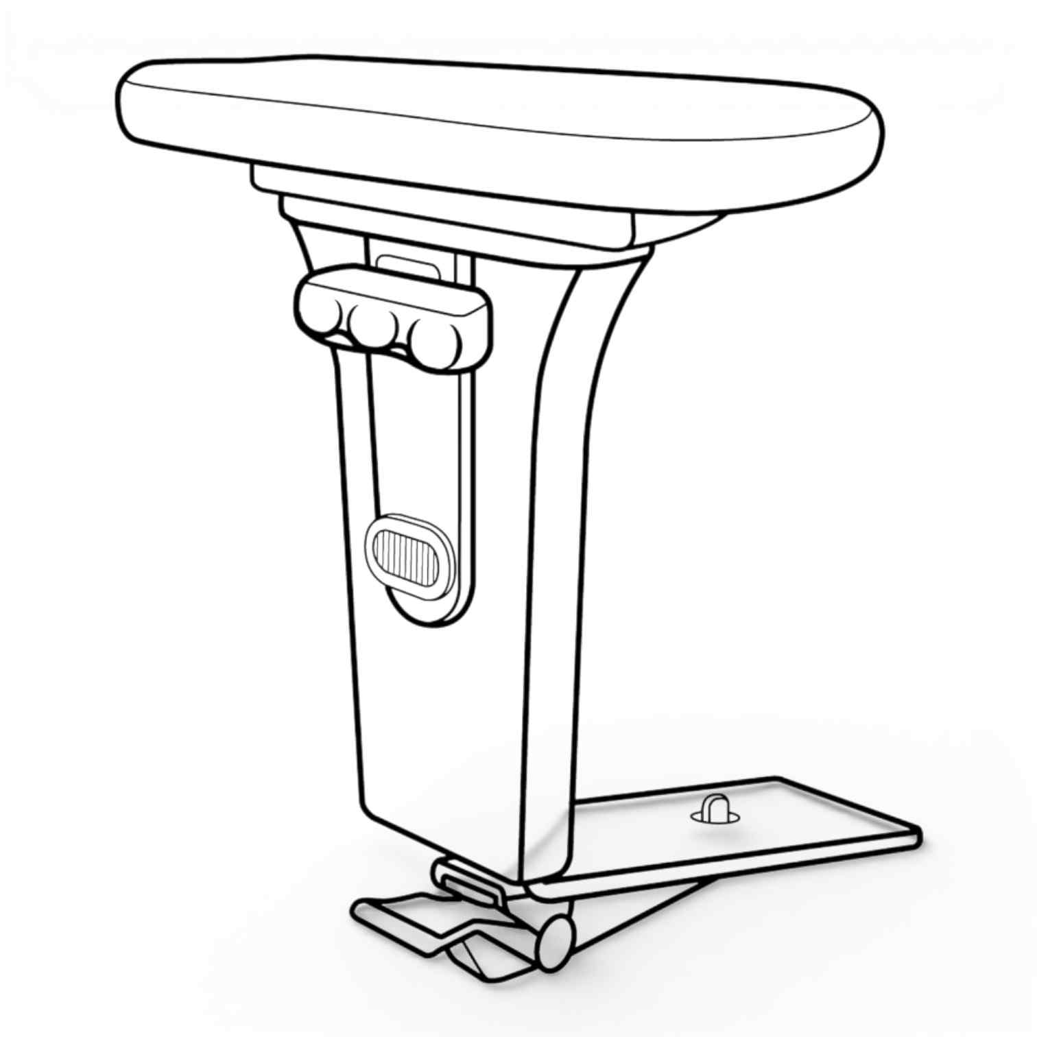 OM Seating - KR100M - Office Master Adjustable Arms