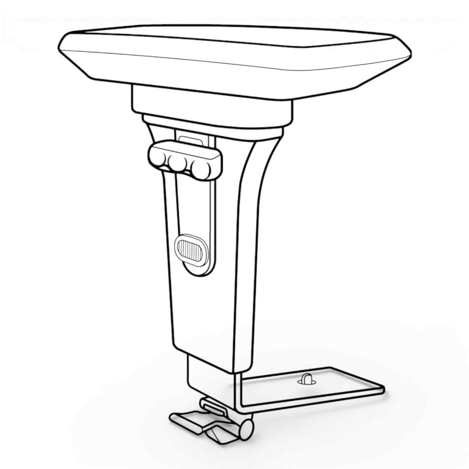 OM Seating - KR200-45 - Office Master Adjustable Arms