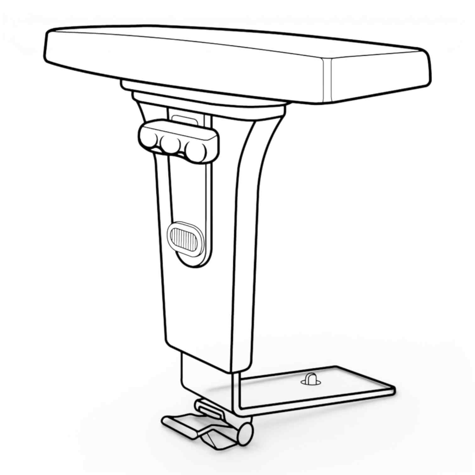 OM Seating - KR200-65 - Office Master Adjustable Arms