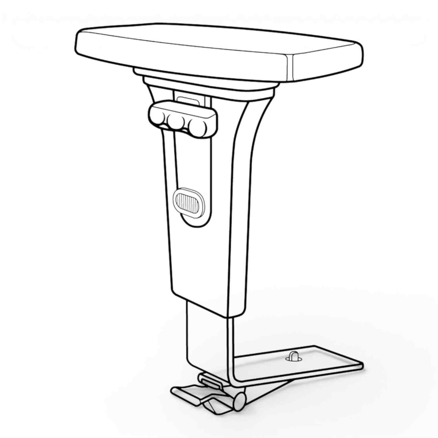 OM Seating - KR300-65 - Office Master Adjustable Arms