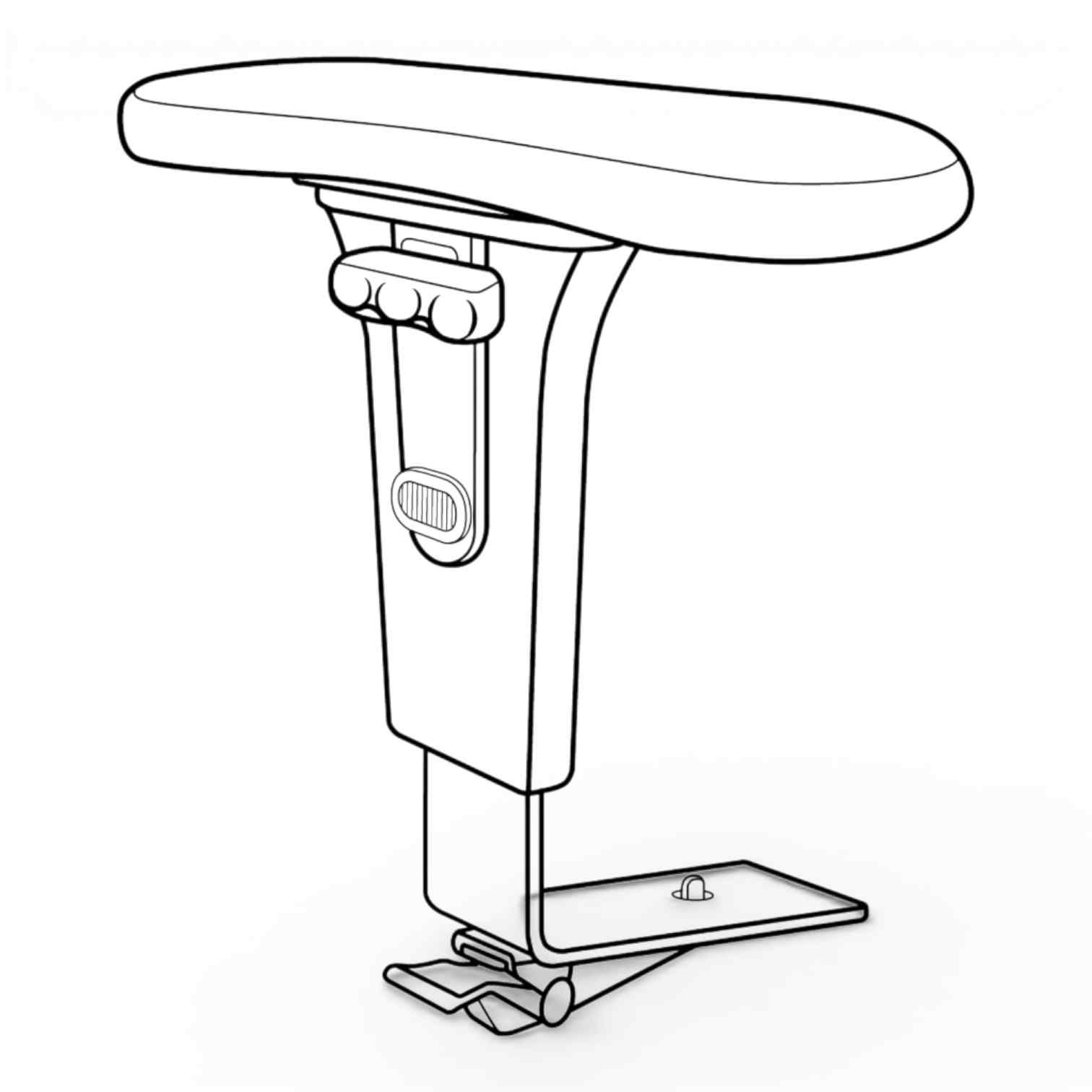 OM Seating - KR300M - Office Master Adjustable Arms