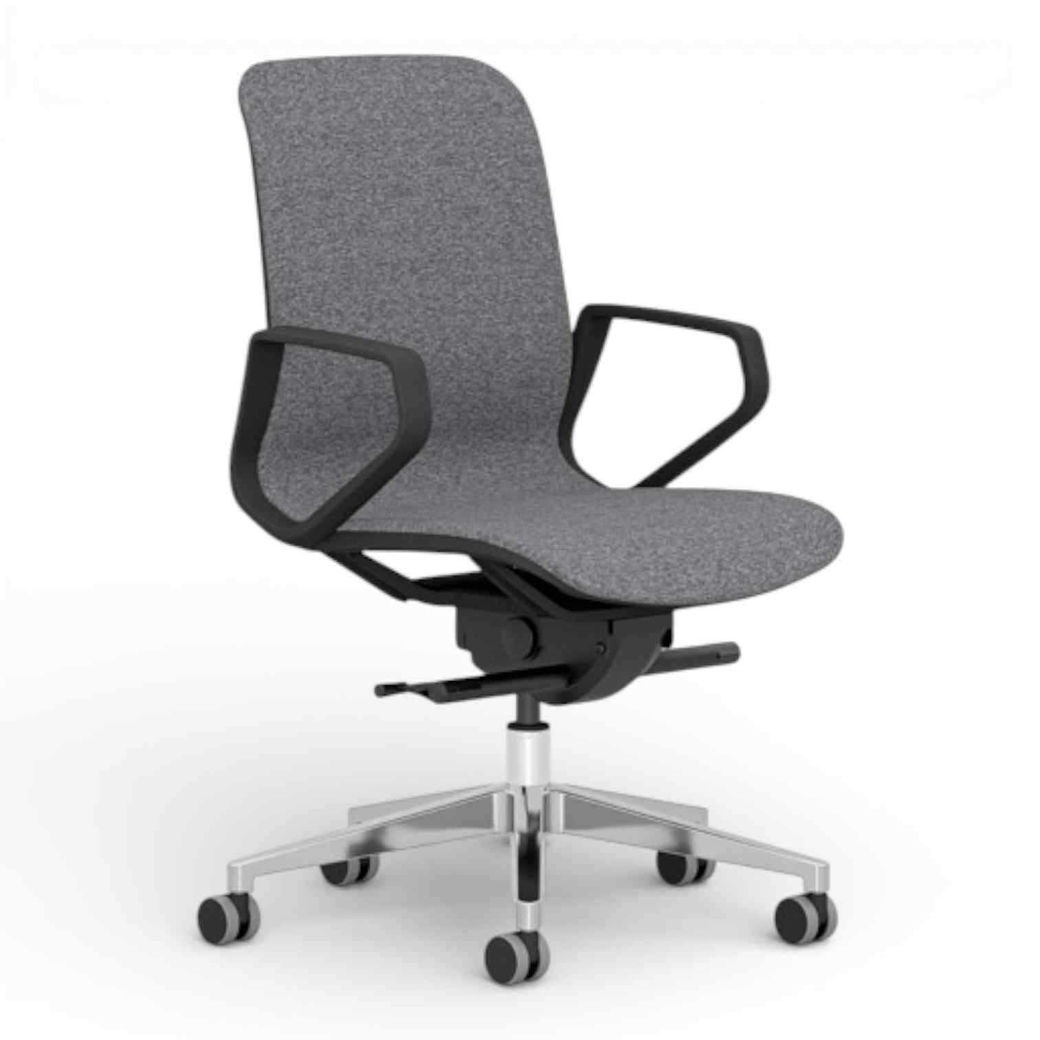 OM Seating - LN5-MID-5 - Office Master Lorien Mid-Back Mesh Chair