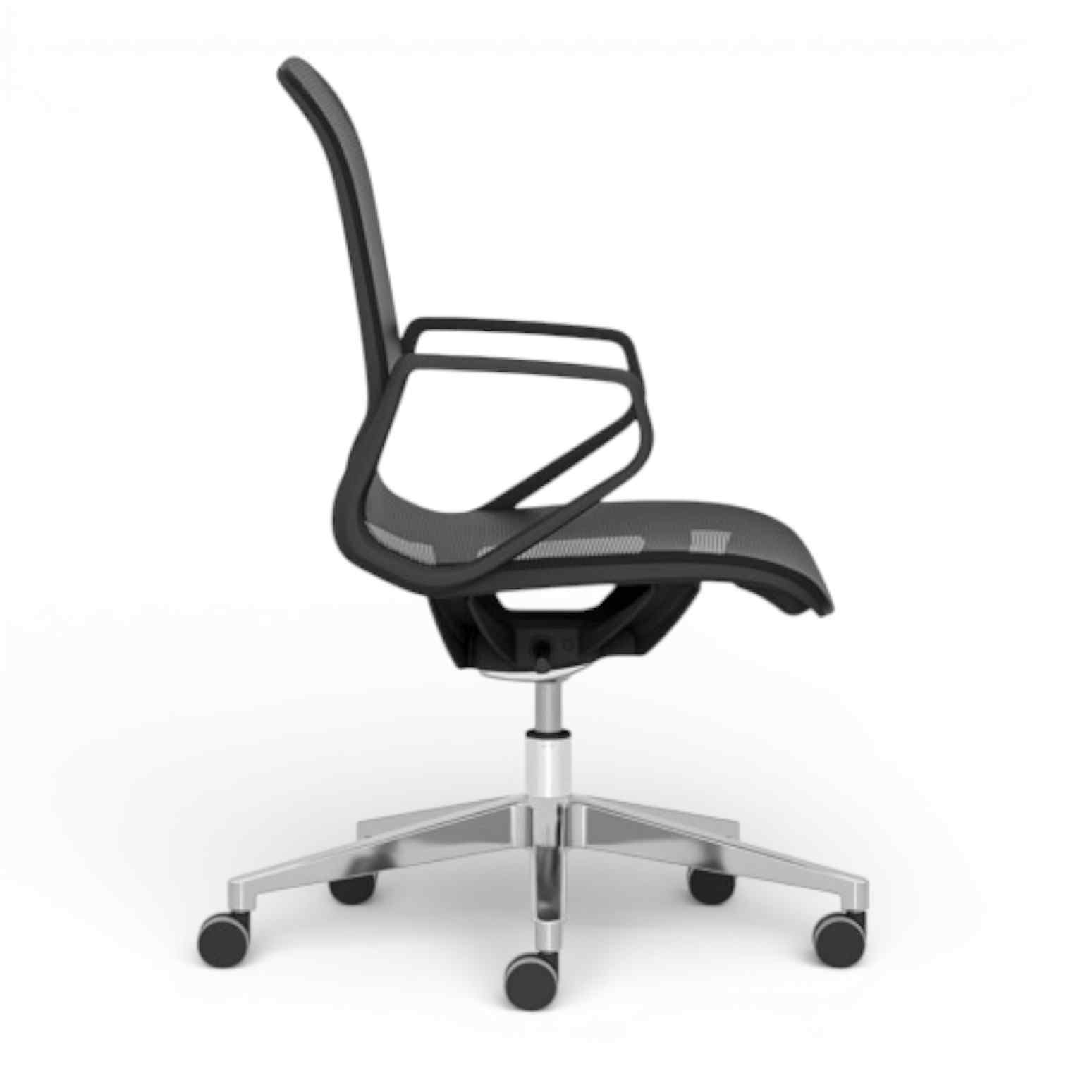 OM Seating - LN5-MID-6 - Office Master Lorien Mid-Back Mesh Chair