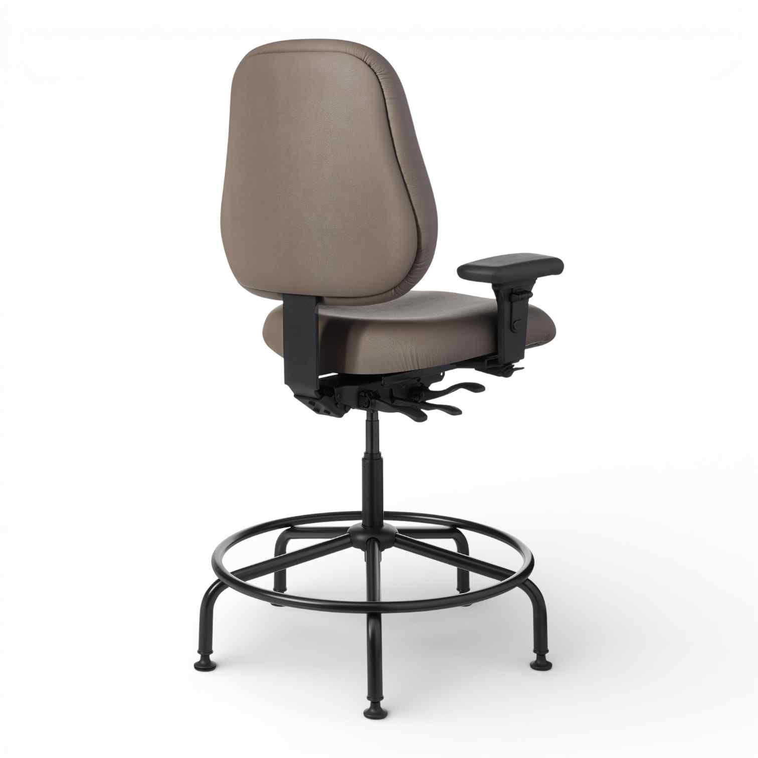 OM Seating - MX85IU-3 - Office Master Maxwell Heavy Duty Big Build Stool