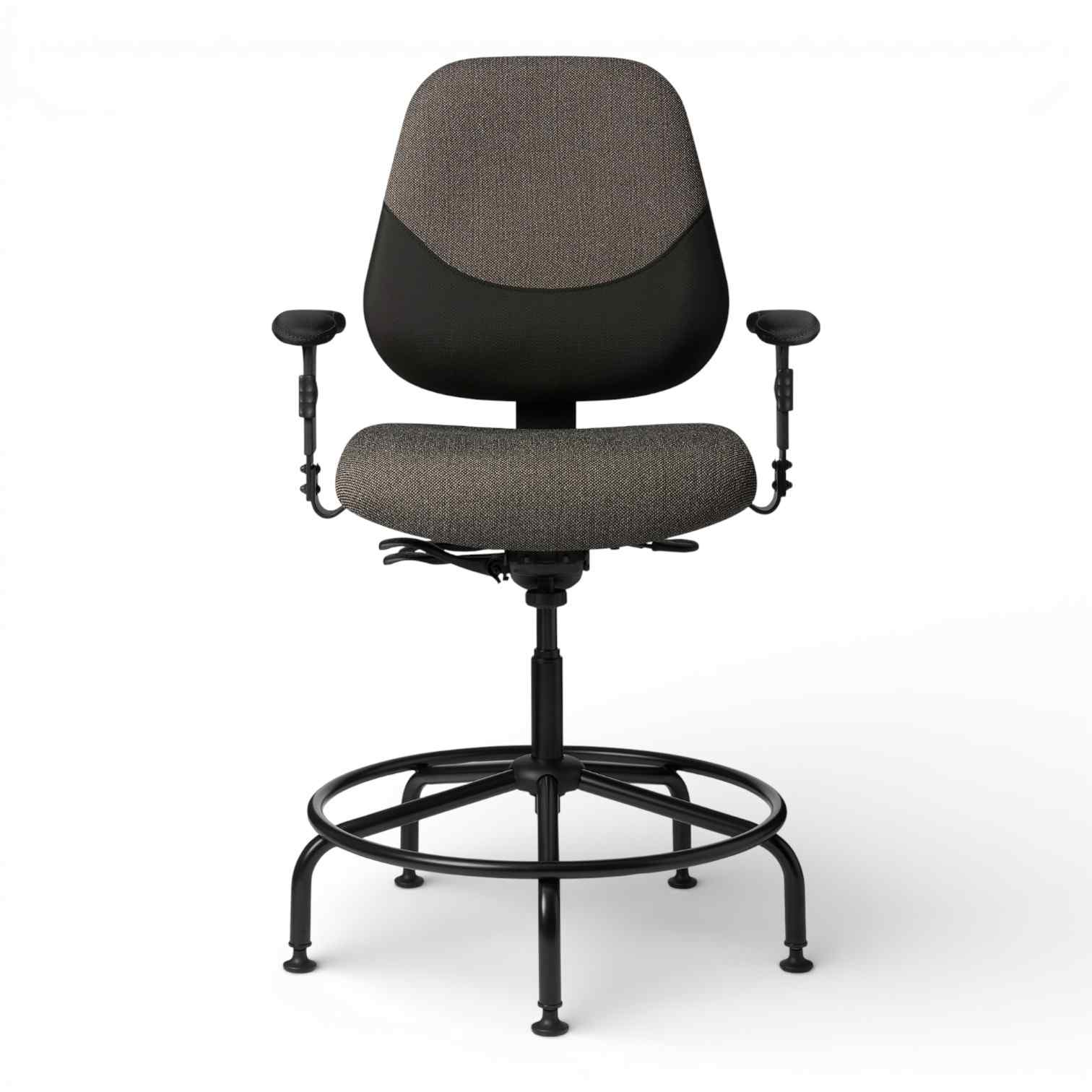 OM Seating - MX85PD - Office Master Maxwell Police Department Heavy Duty Big Build Stool