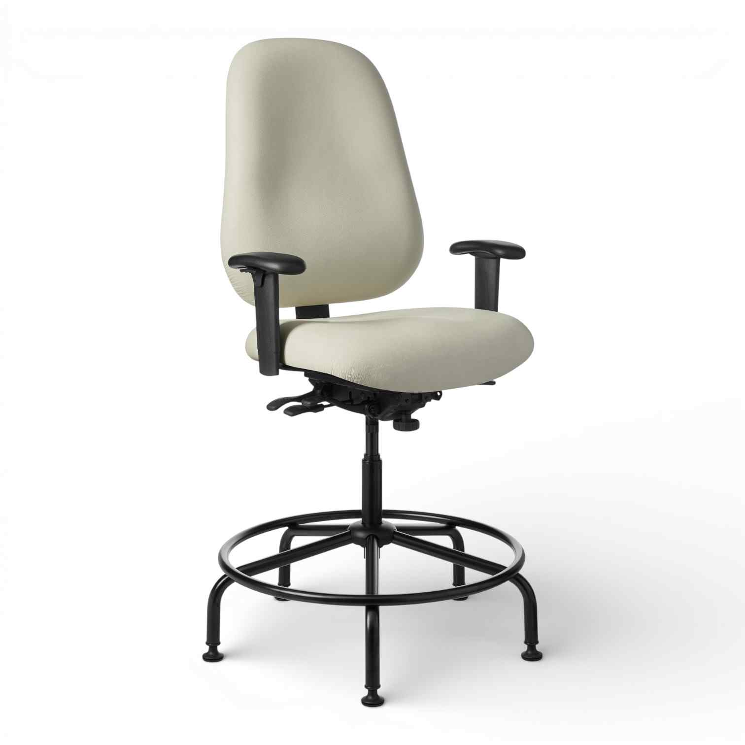 OM Seating - MX87IU-2 - Office Master Maxwell Intensive Use Big Build Stool