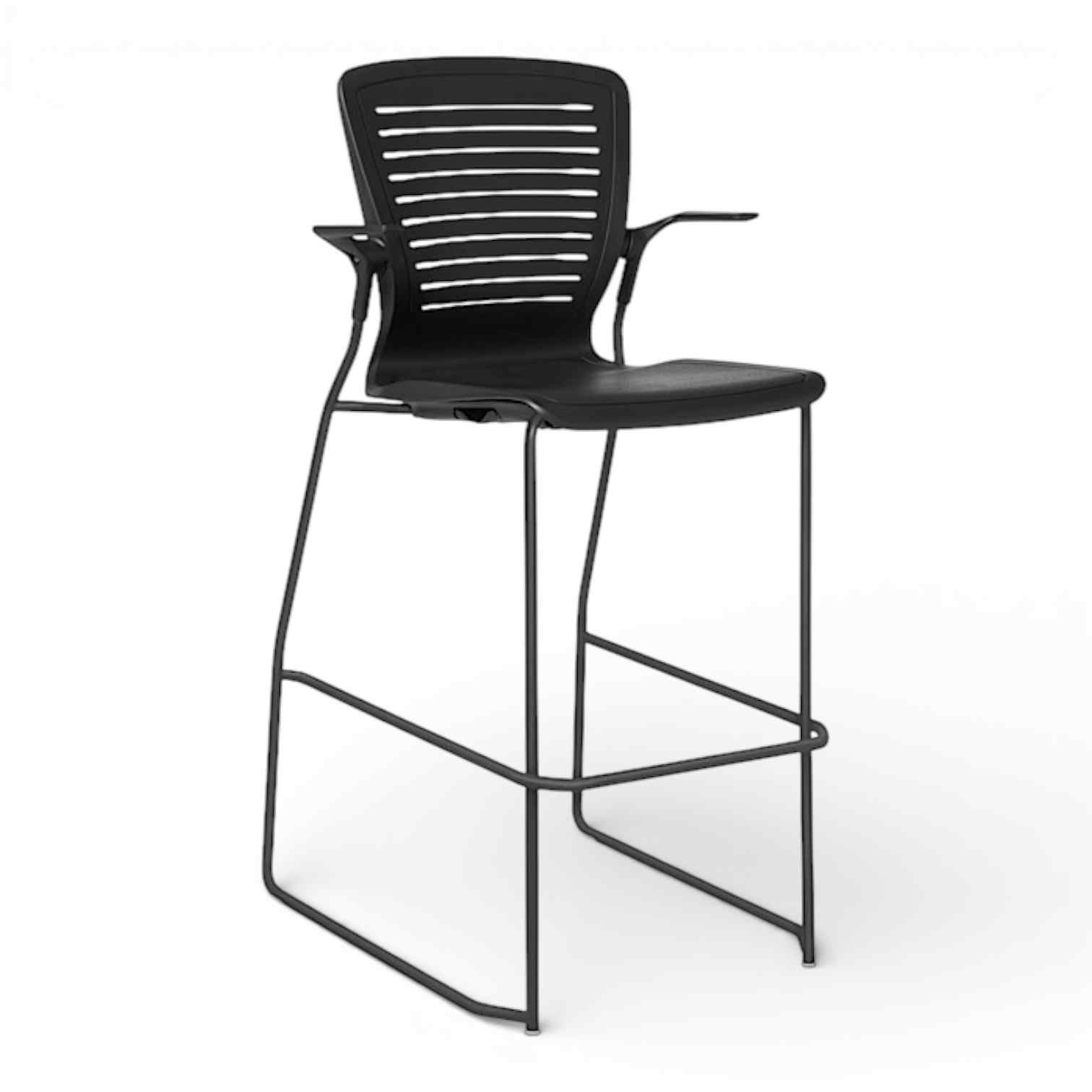 OM Seating - OM5-AC-10 - Office Master OM5 Active Sled Base Cafe Stool