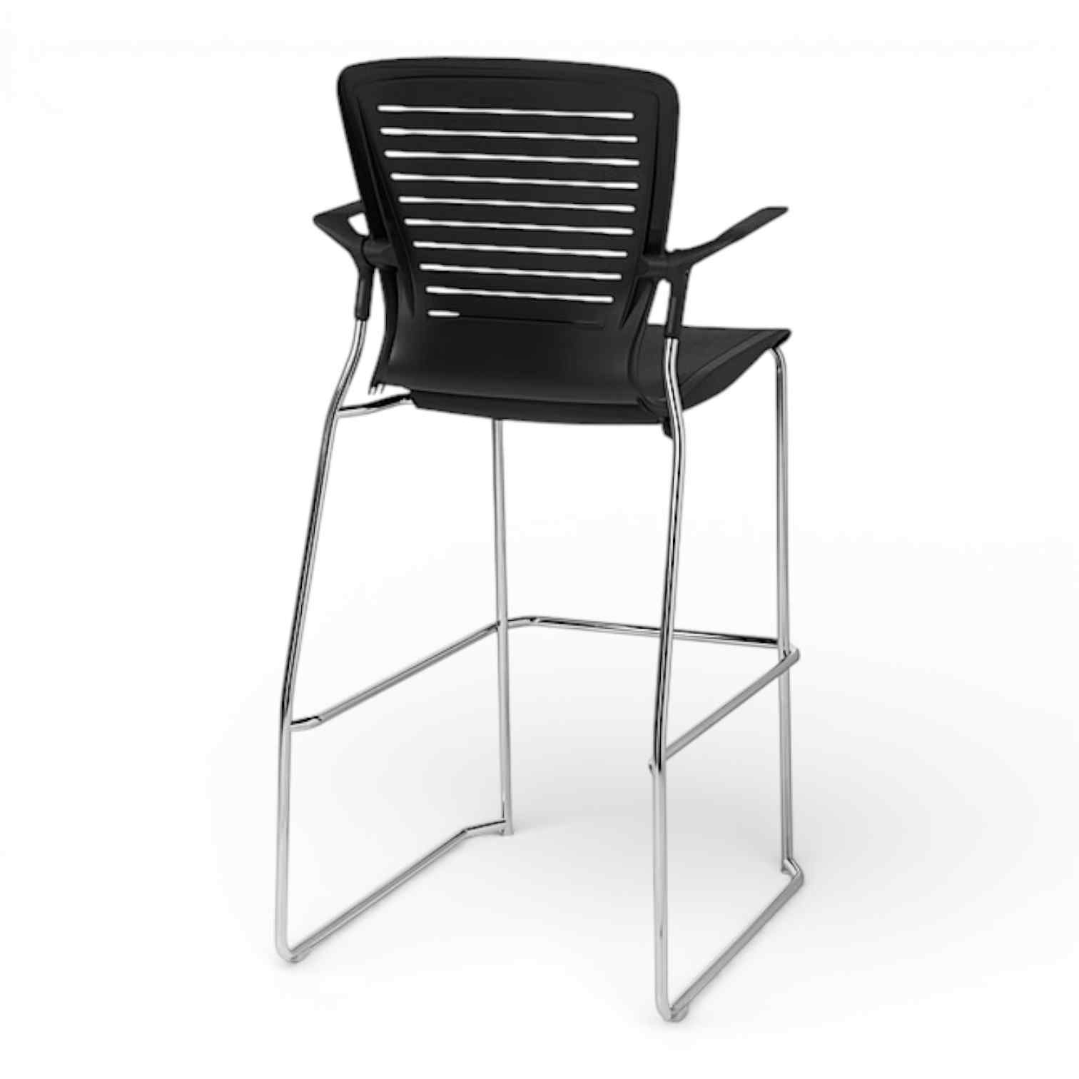 OM Seating - OM5-AC-3 - Office Master OM5 Active Sled Base Cafe Stool