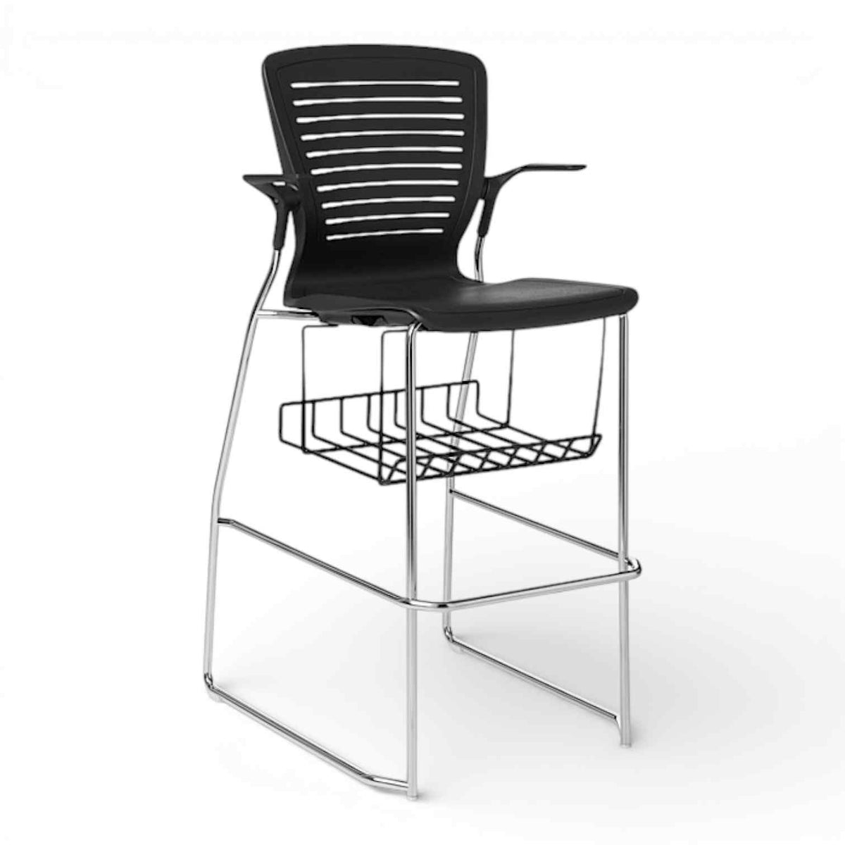 OM Seating - OM5-ACS-5 - Office Master OM5 Active Sled Base Cafe Stool