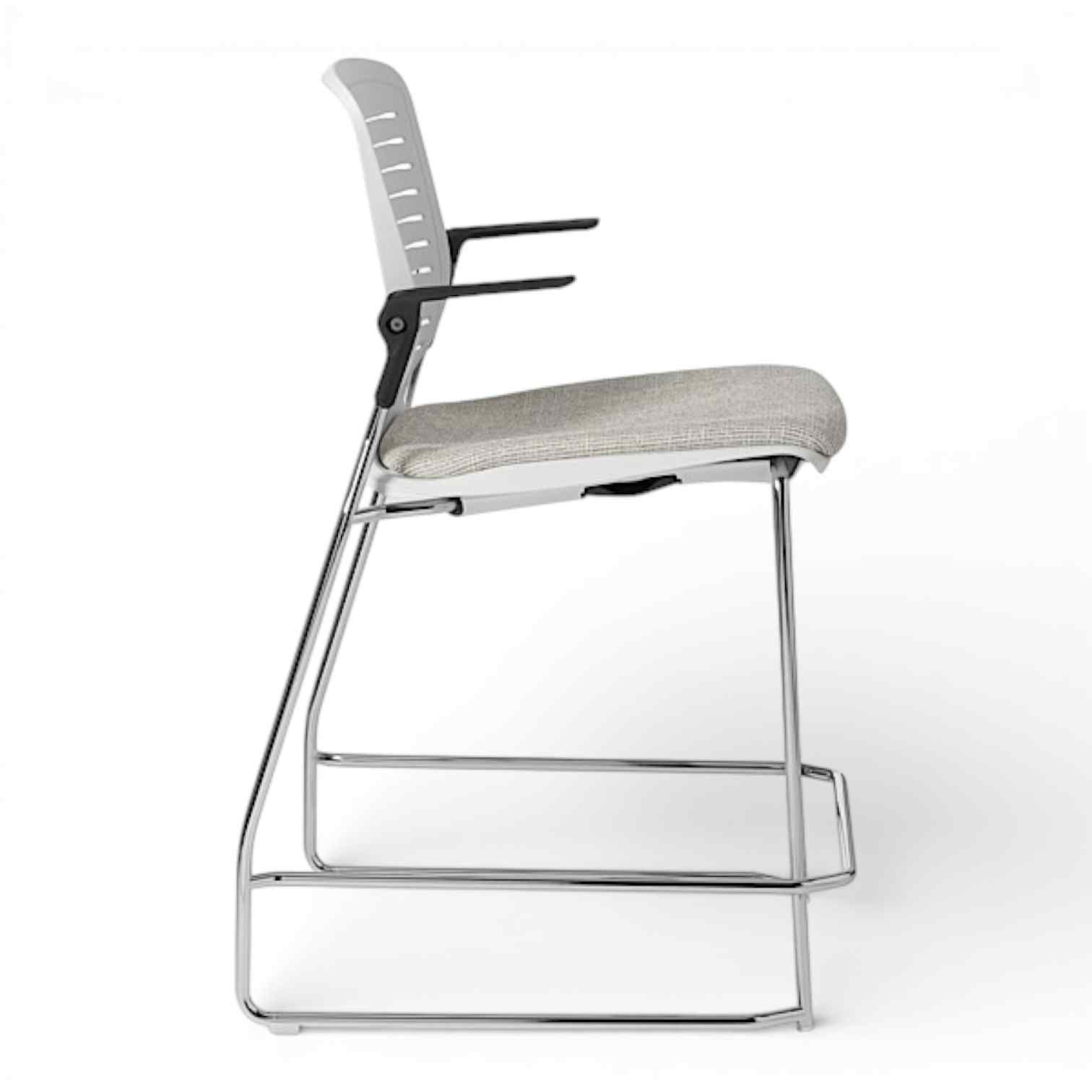 OM Seating - OM5-AC-7 - Office Master OM5 Active Sled Base Cafe Stool