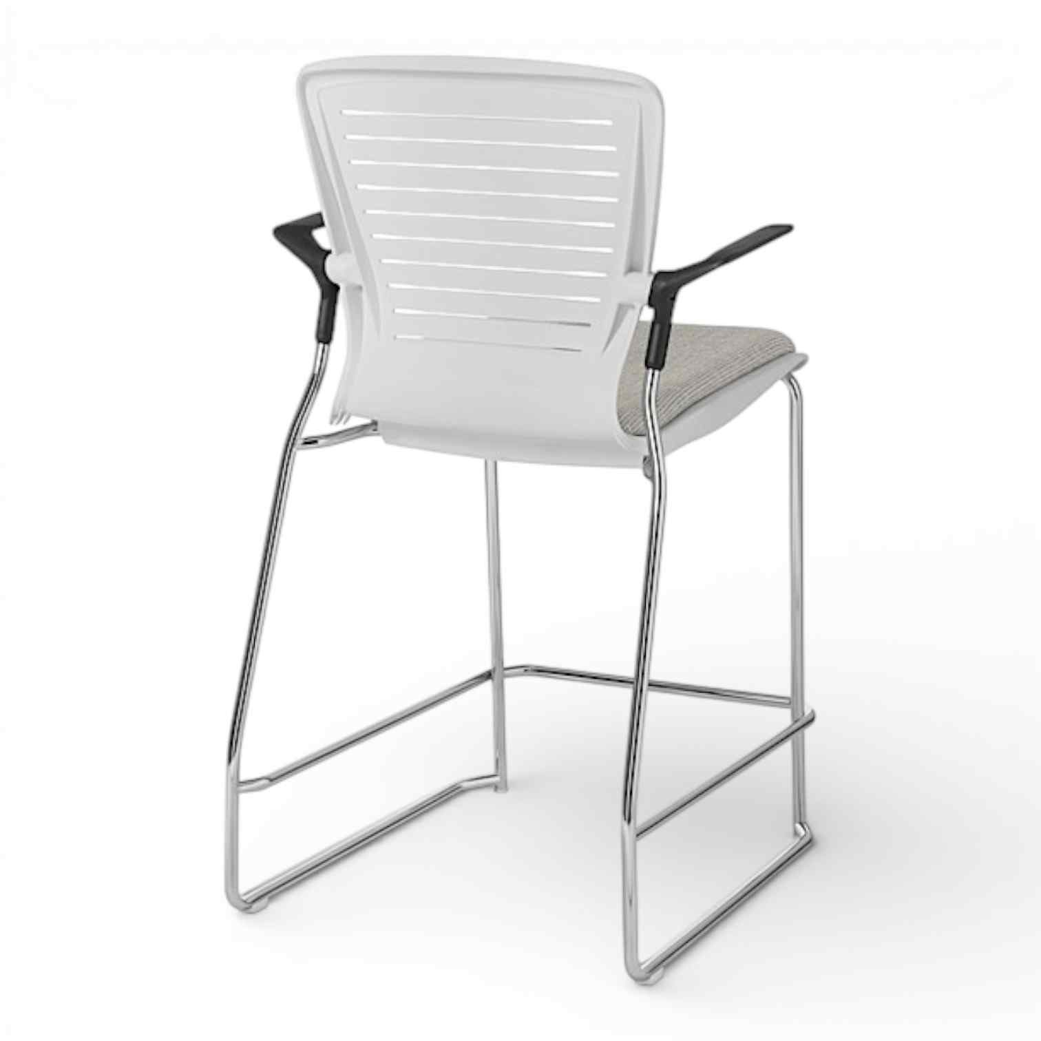 OM Seating - OM5-AC-8 - Office Master OM5 Active Sled Base Cafe Stool