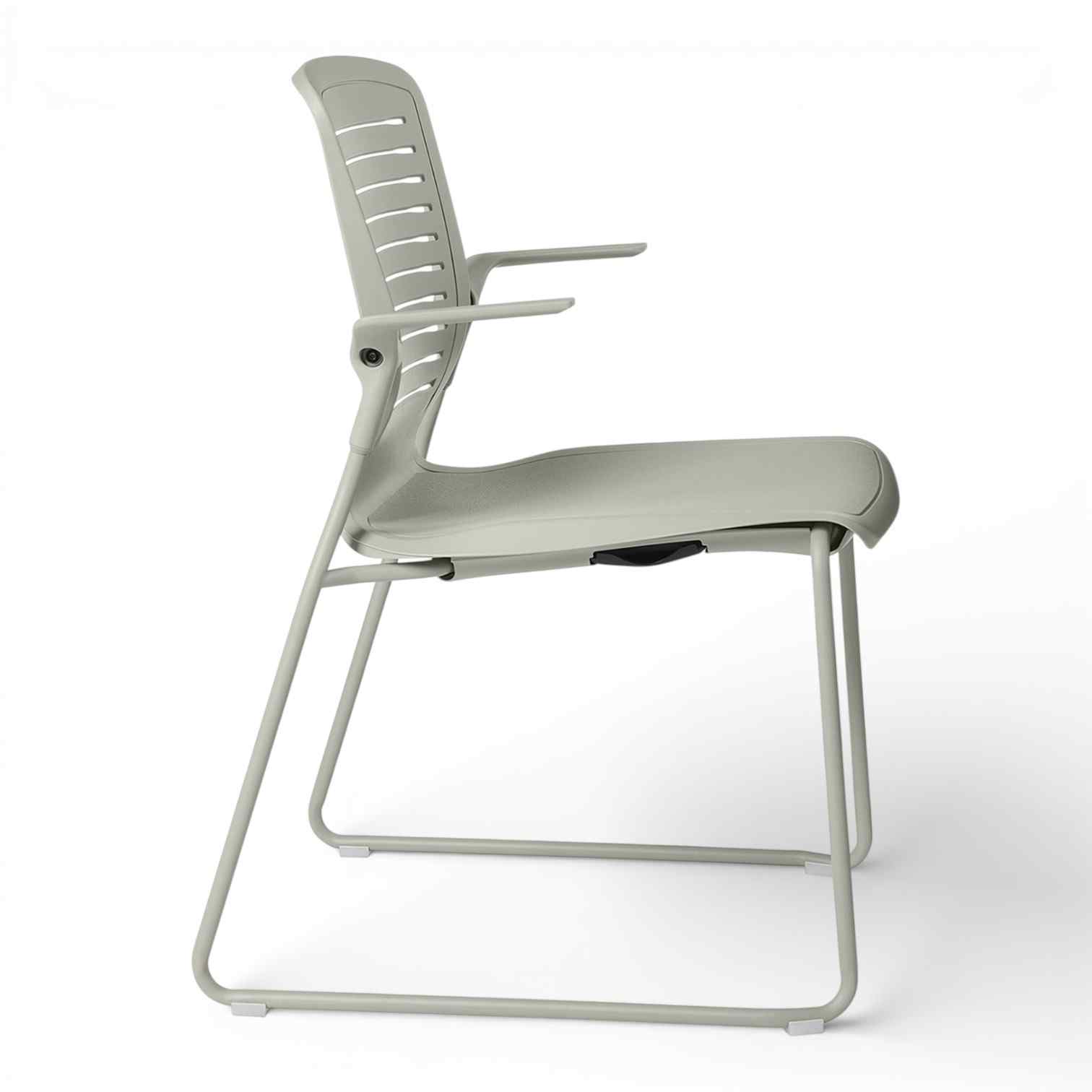 OM Seating - OM5-AS-3 - Office Master OM5 Active Stacker Sled Chair 