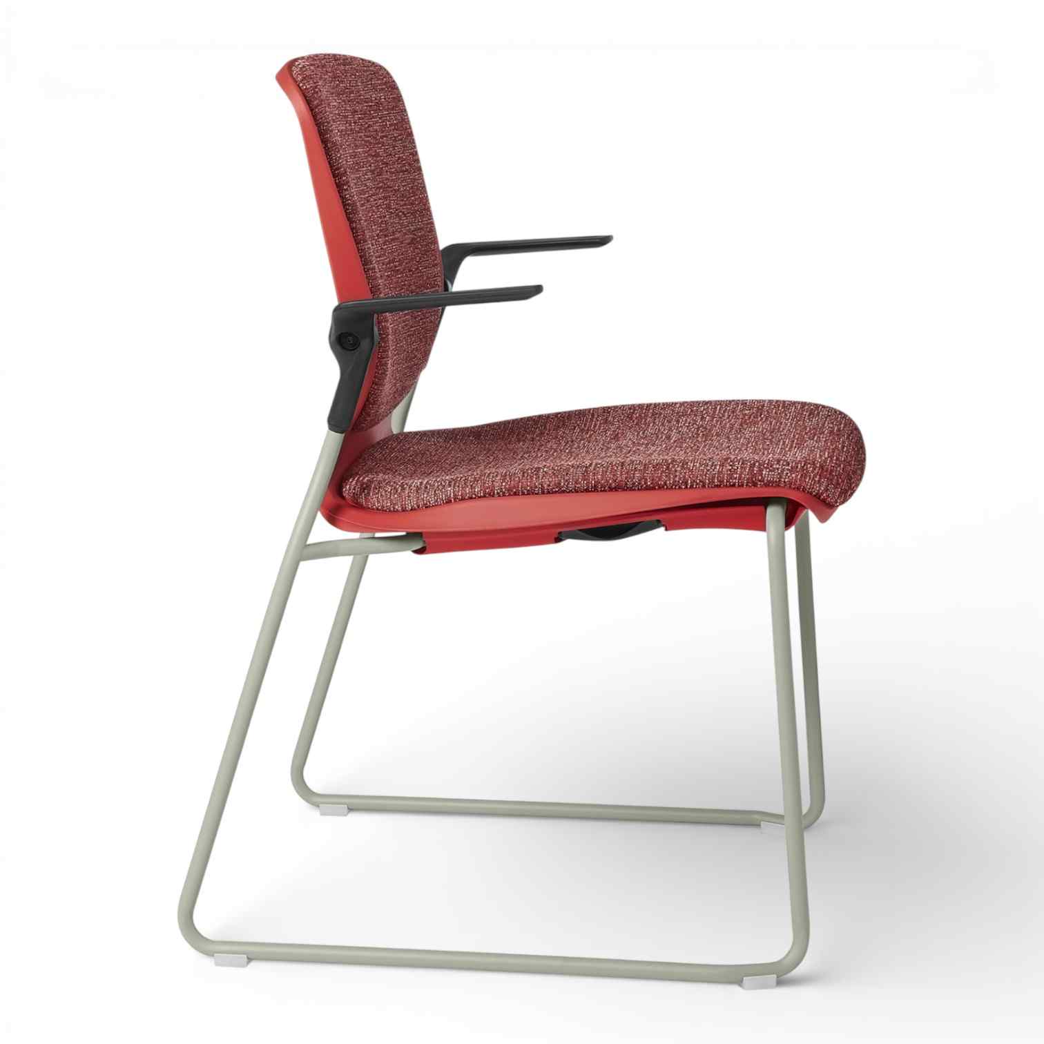 OM Seating - OM5-AS-7 - Office Master OM5 Active Stacker Sled Chair 