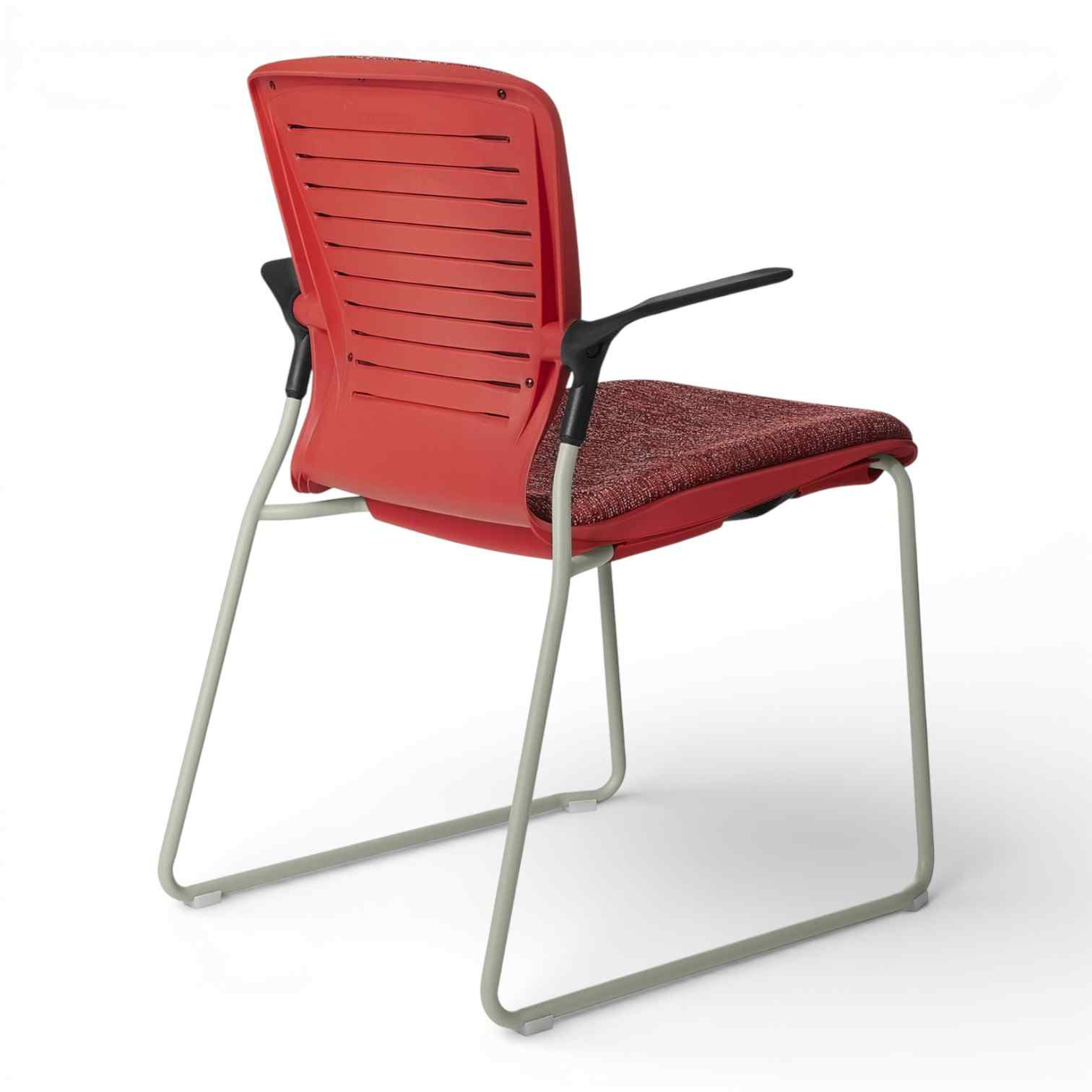 OM Seating - OM5-AS-8 - Office Master OM5 Active Stacker Sled Chair 