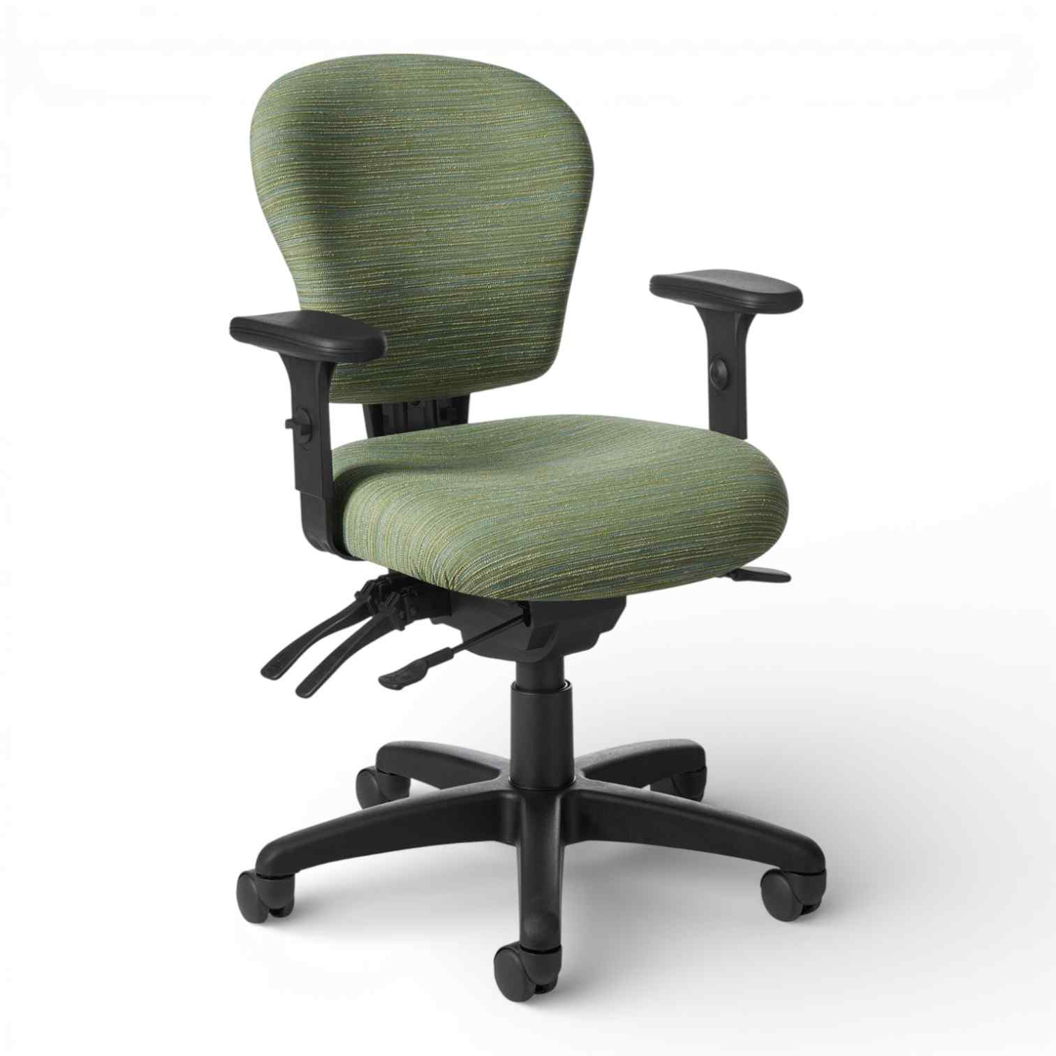 OM Seating - PAC53-7a-2 - Office Master Patriot Small Build Ergonomic Task Chair