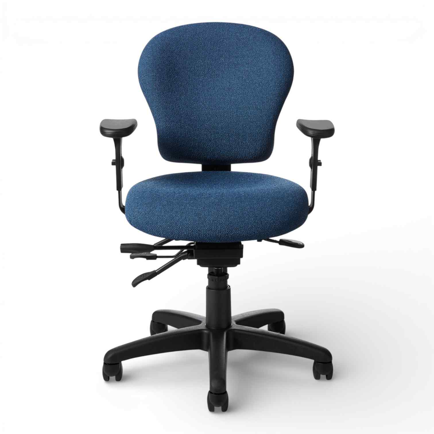 OM Seating - PAC53-8b - Office Master Small Build Multi Function Ergonomic Office Chair
