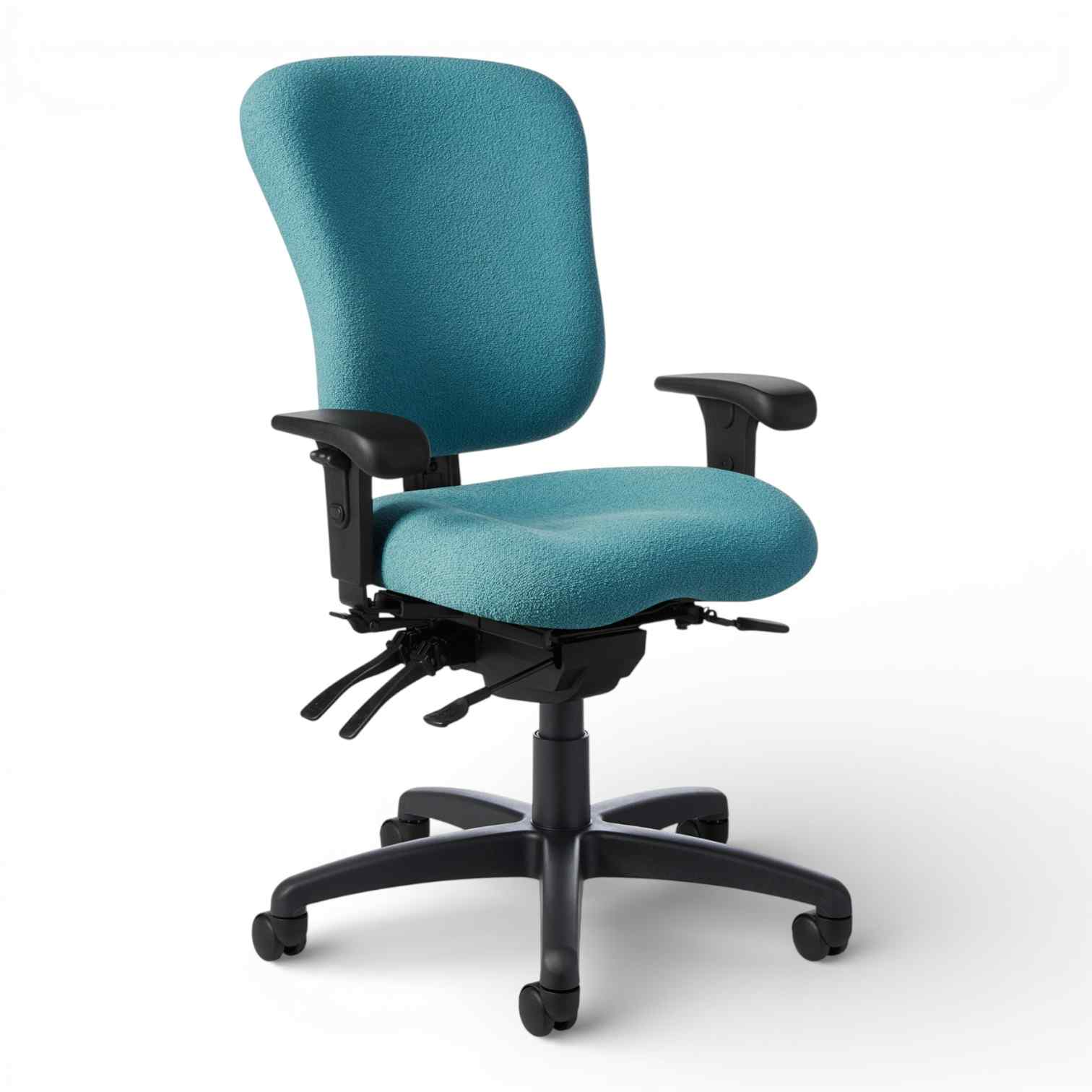 OM Seating - PAC55-7a-2 - Office Master Patriot Value Mid Back Task Ergonomic Office Chair