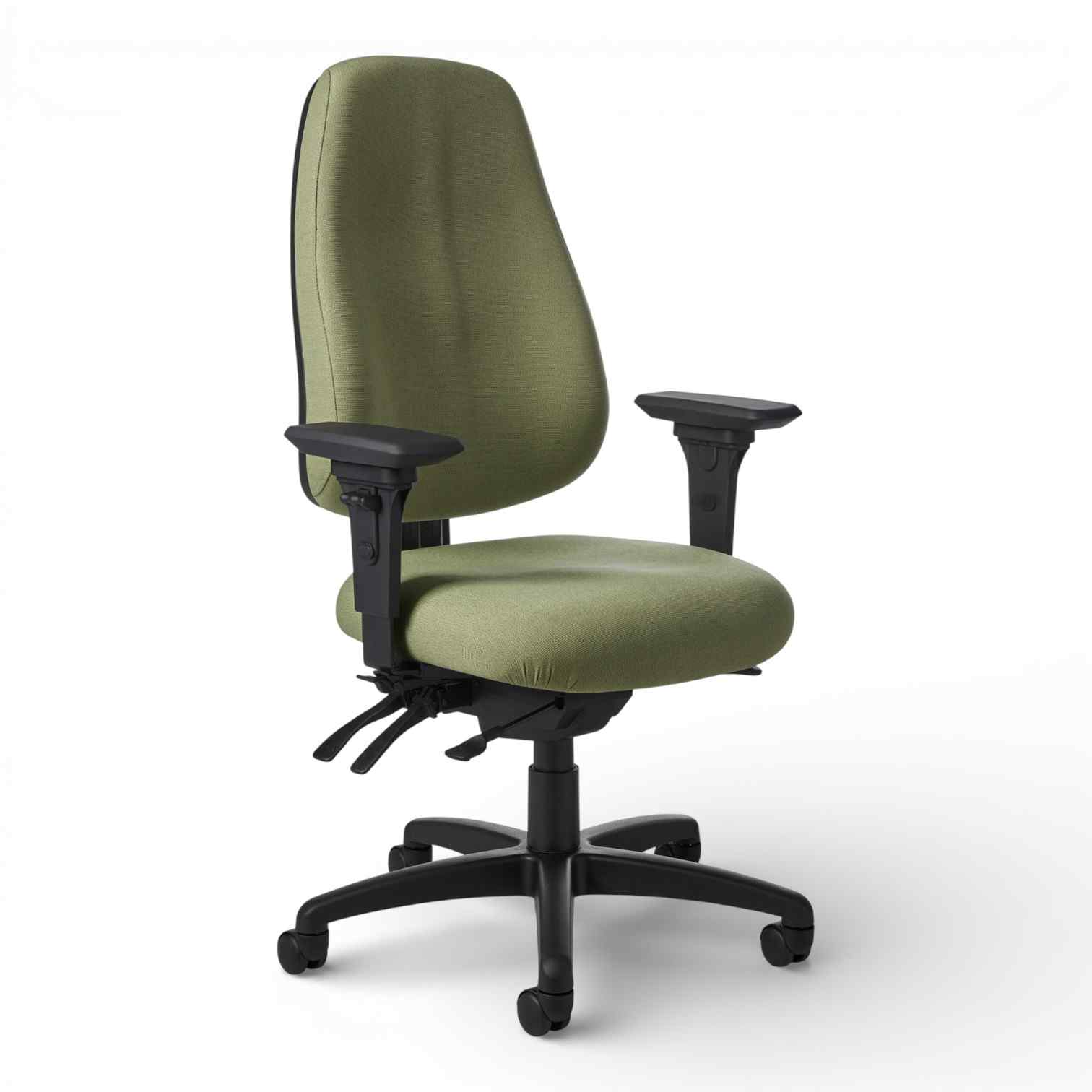 OM Seating - PAC59-7a-2 - Office Master Patriot Value High Back Task Ergonomic Office Chair