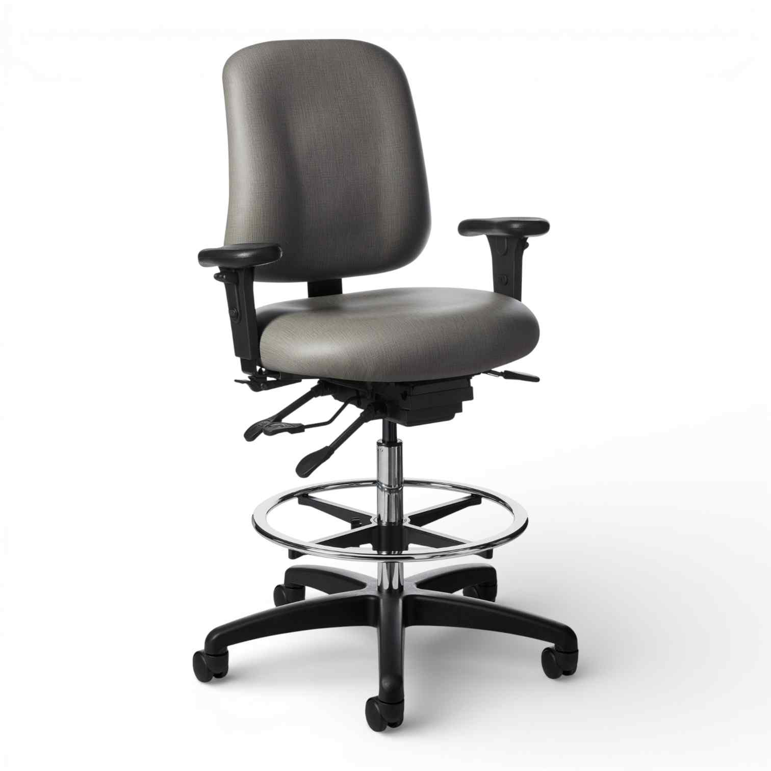 OM Seating - PT73IU-2 - Office Master 24-Seven Intensive Use Drafting Stool