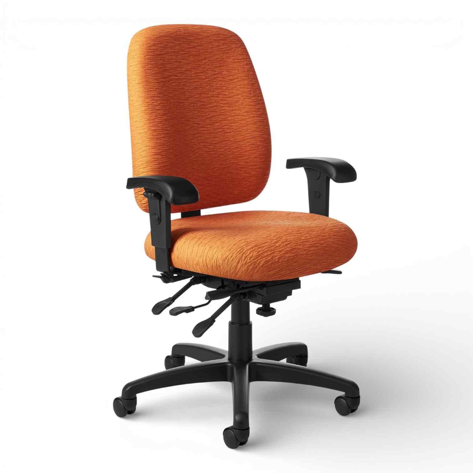 OM Seating - PT76N-2 - Office Master Paramount Value High Back Multi Function Office Chair